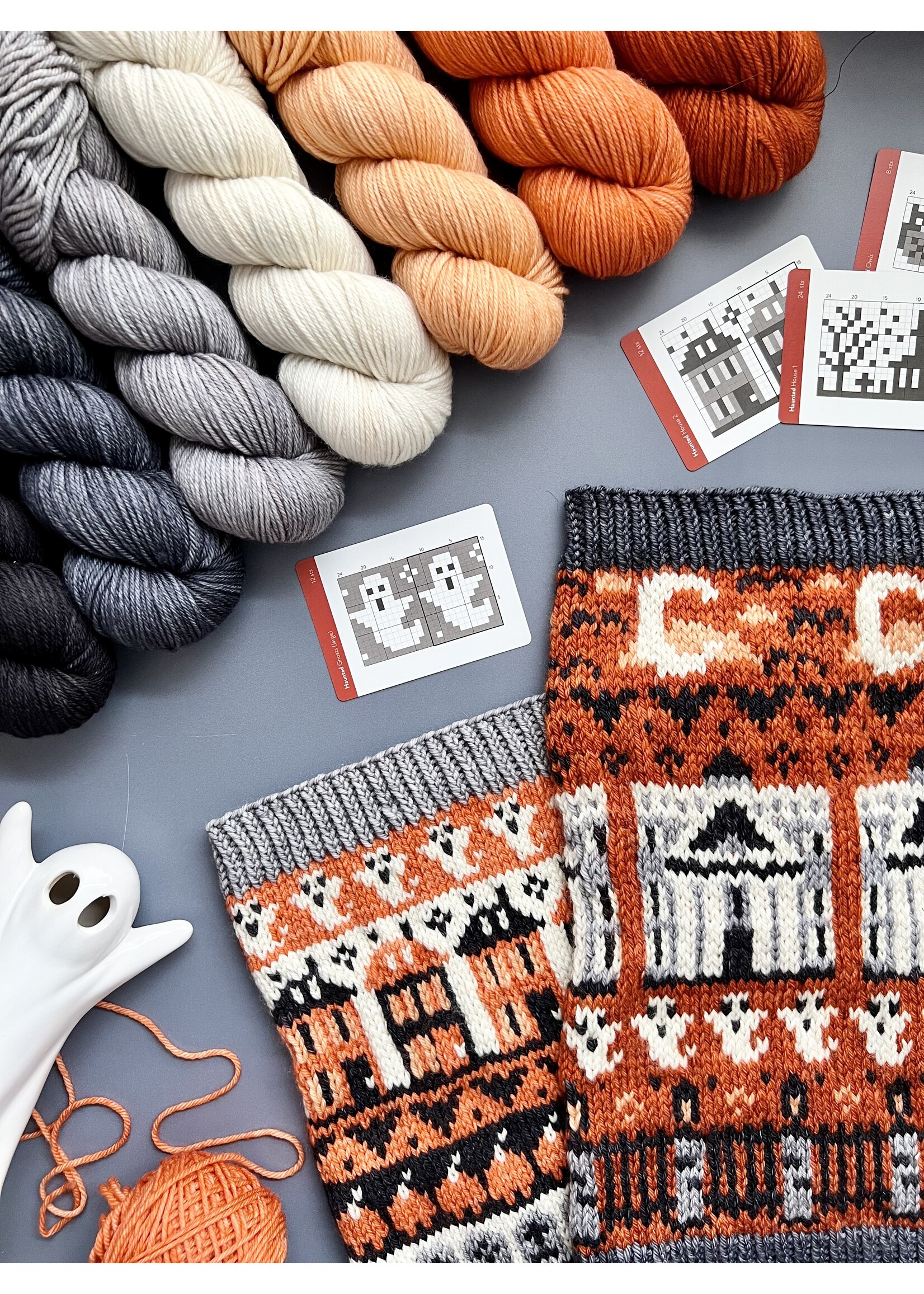 Pacific Knit Co Doodle Deck - Haunted