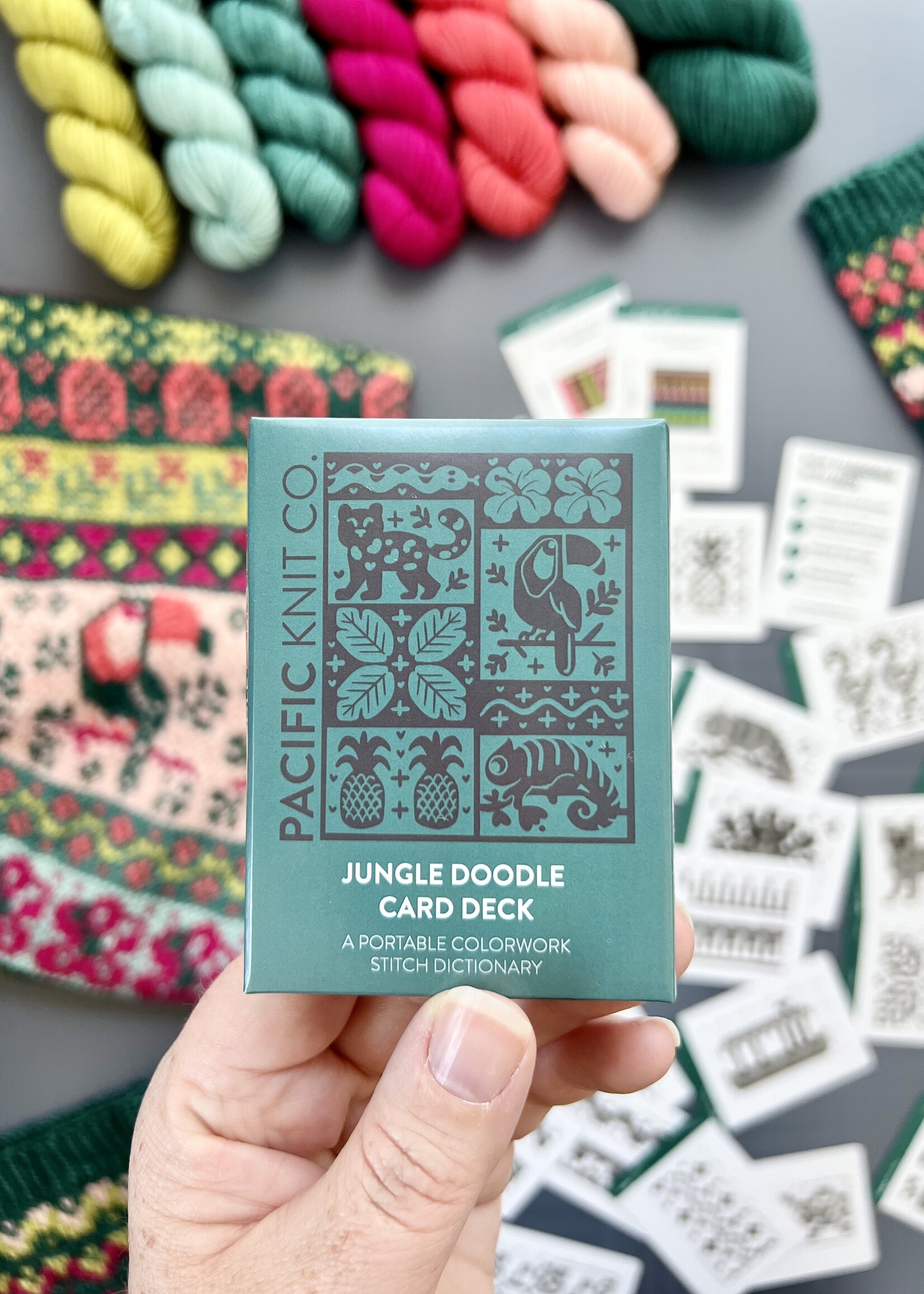 Pacific Knit Co Doodle Deck - Jungle