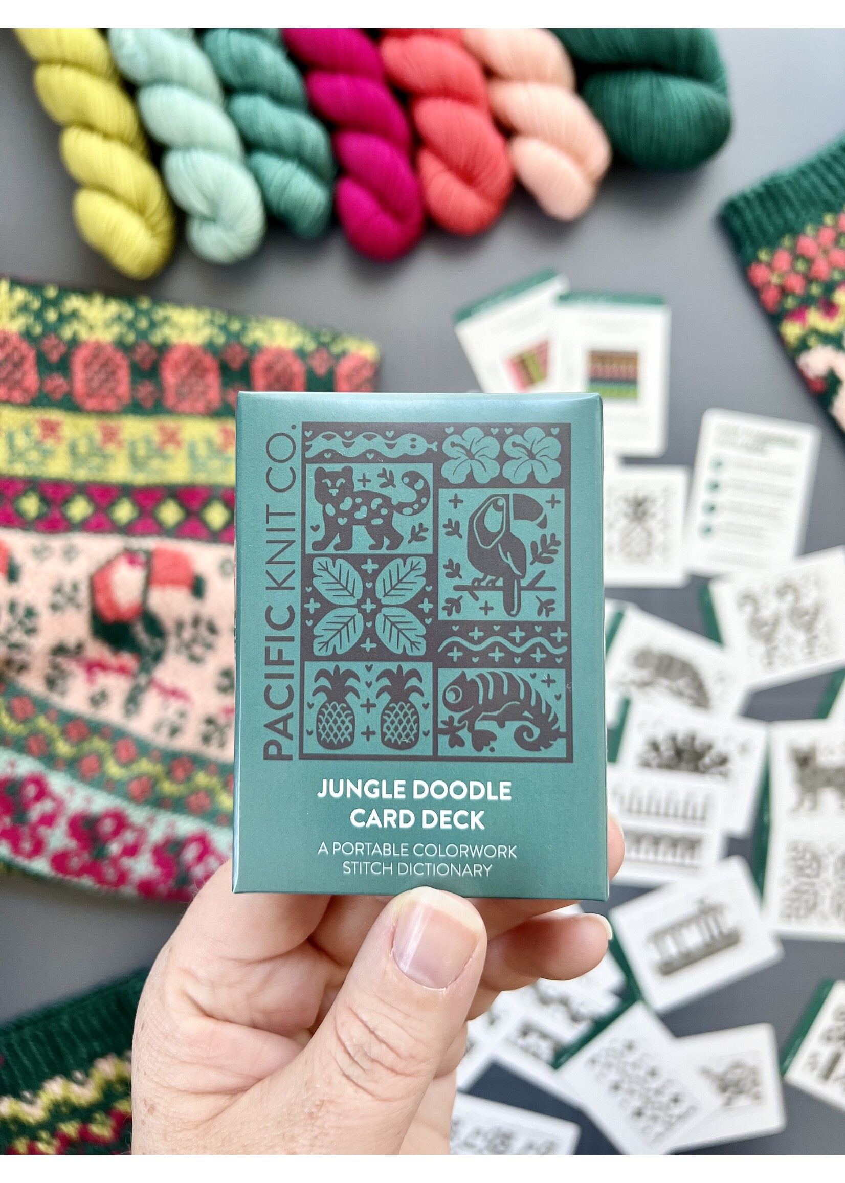 Pacific Knit Co Doodle Deck - Jungle