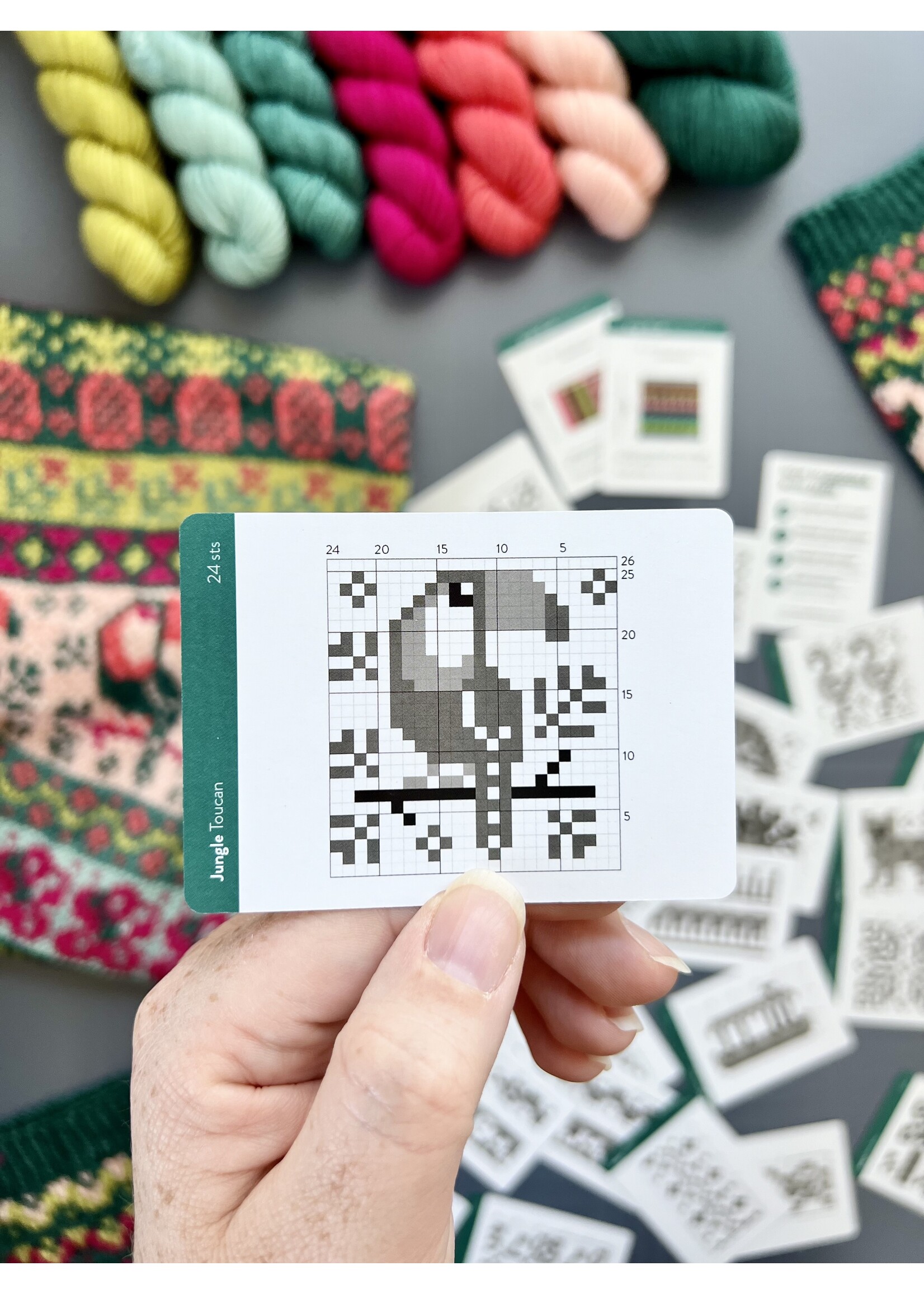 Pacific Knit Co Doodle Deck - Jungle