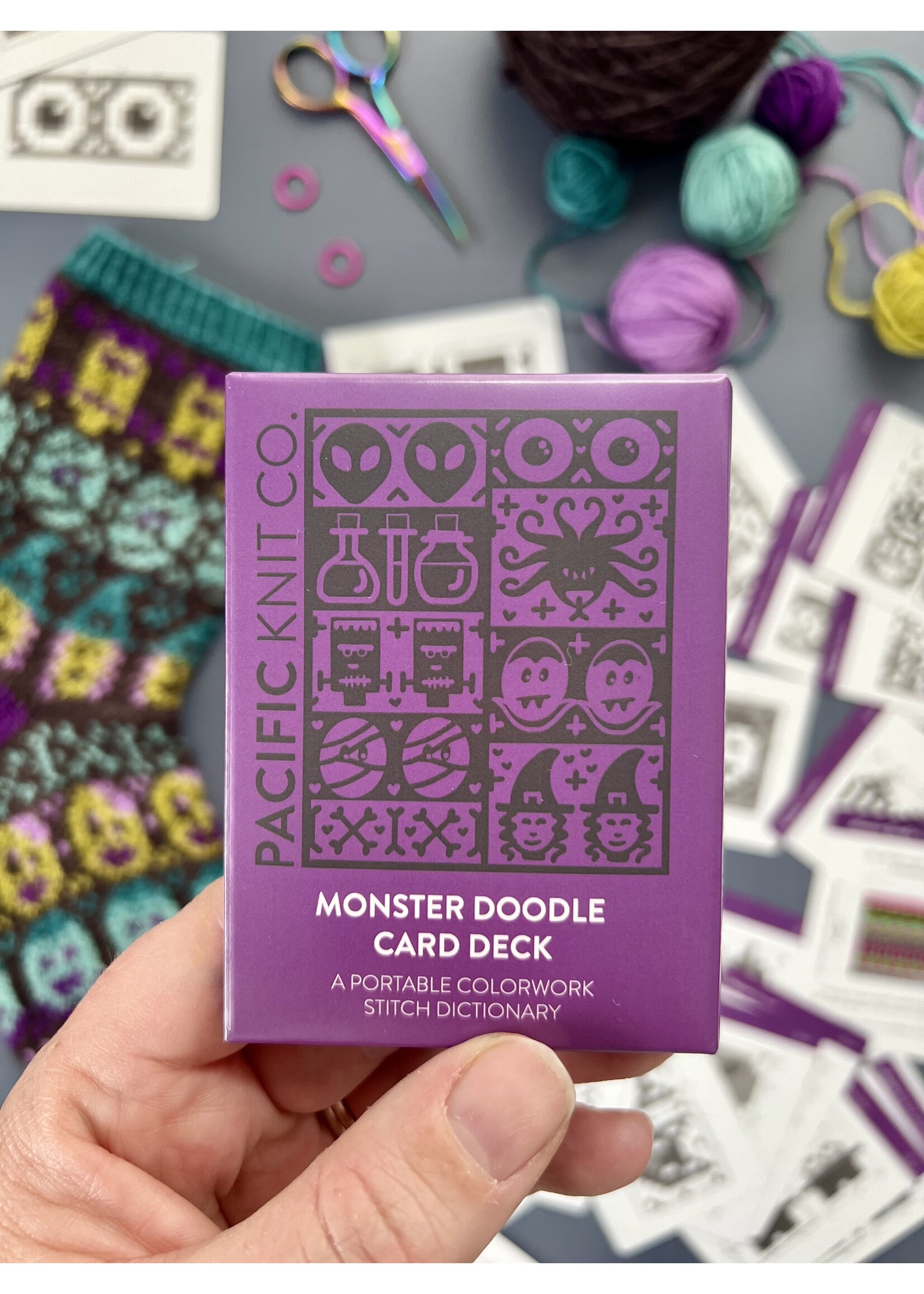Pacific Knit Co Doodle Deck - Monster