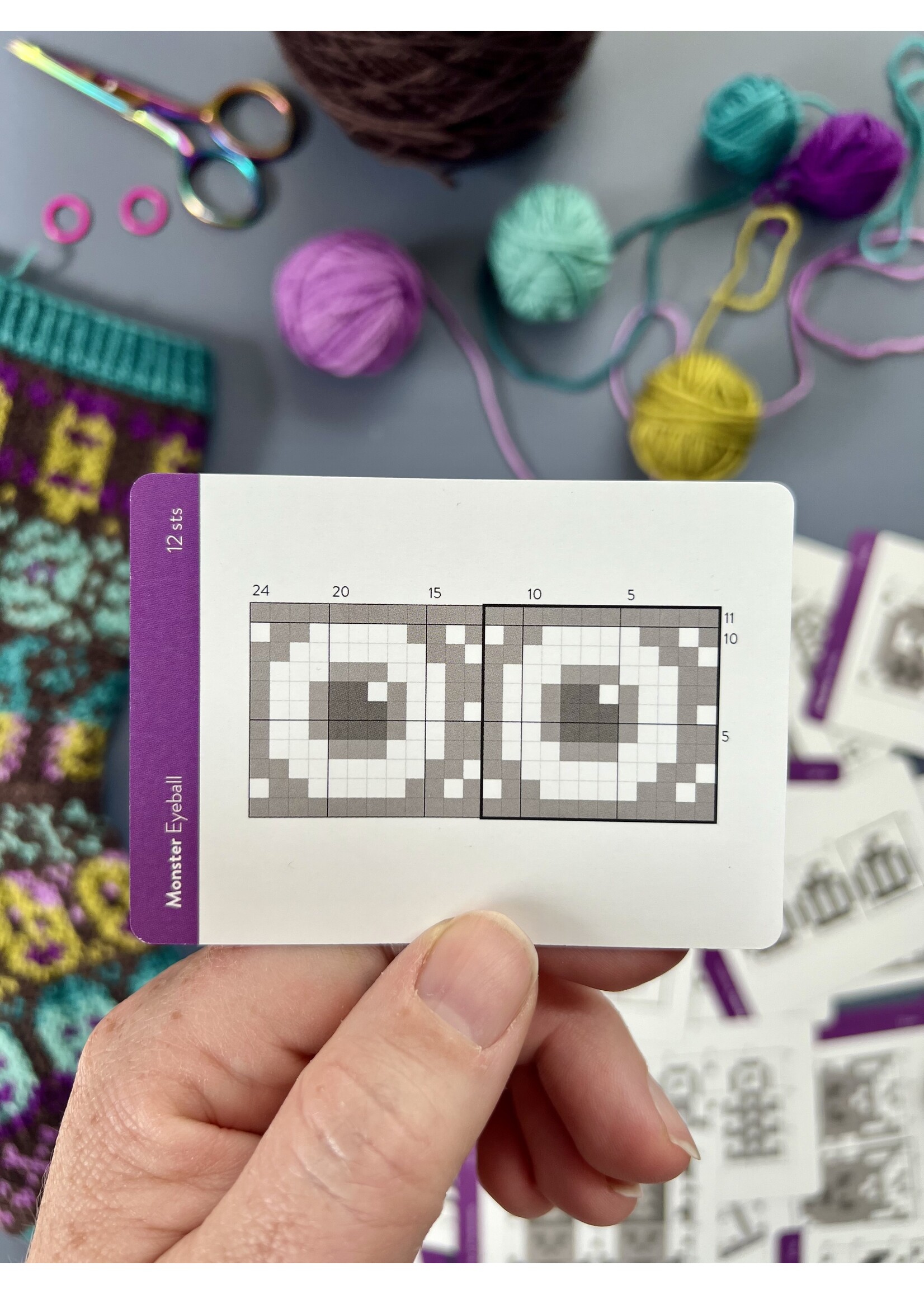 Pacific Knit Co Doodle Deck - Monster