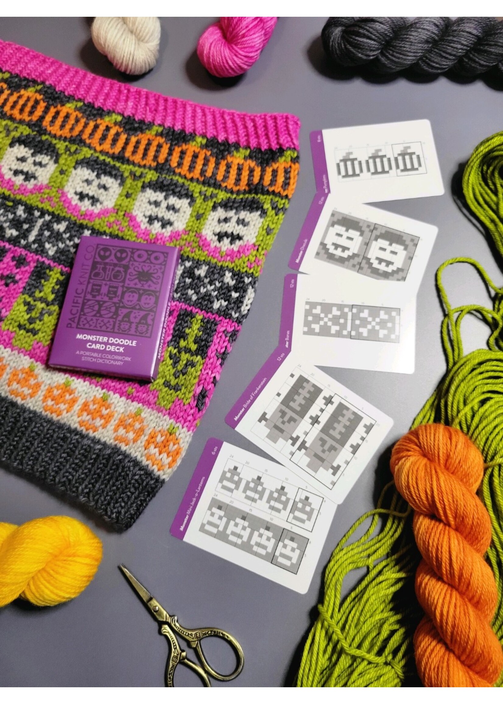 Pacific Knit Co Doodle Deck - Monster