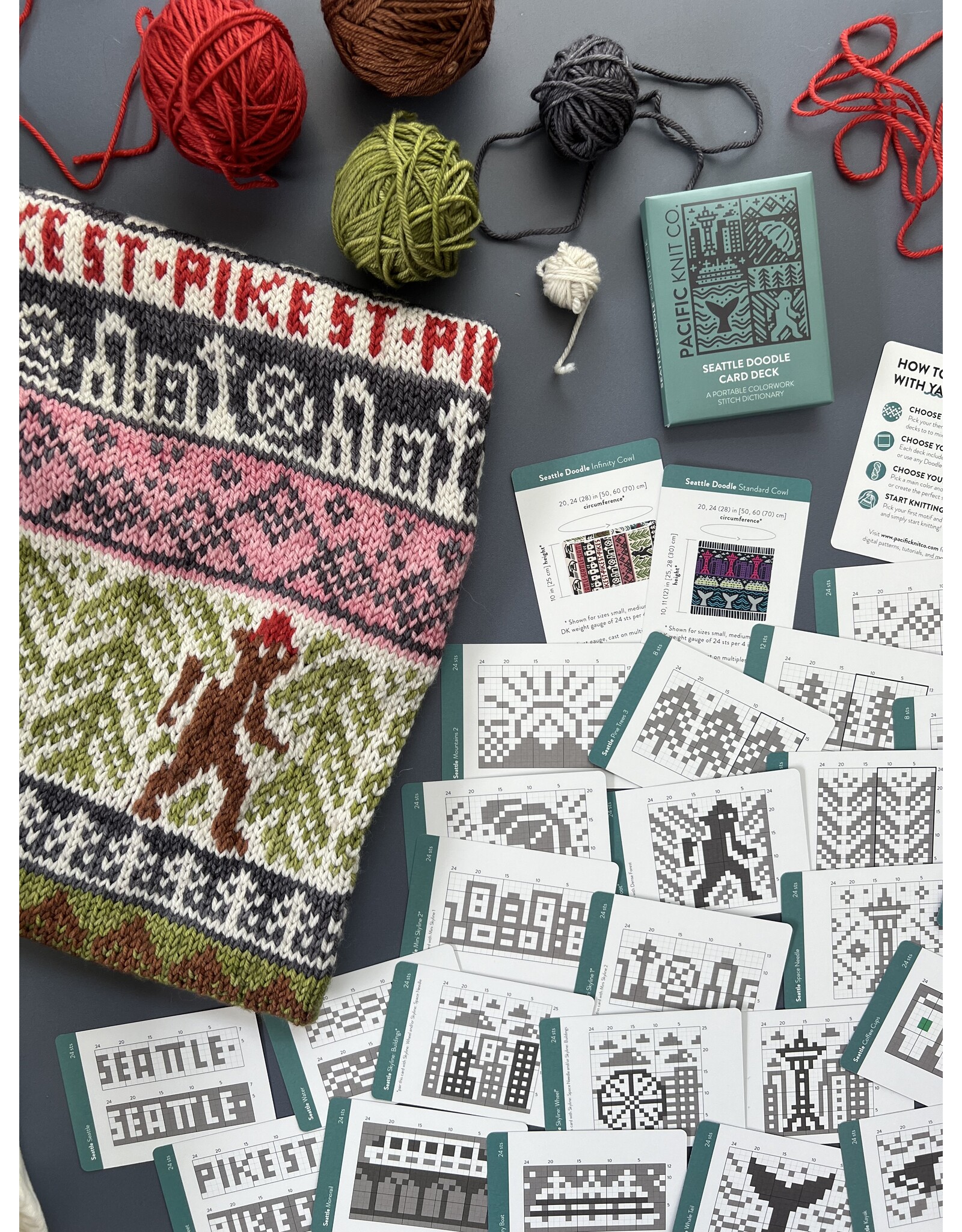 Pacific Knit Co Doodle Deck - Seattle [RETIRED]