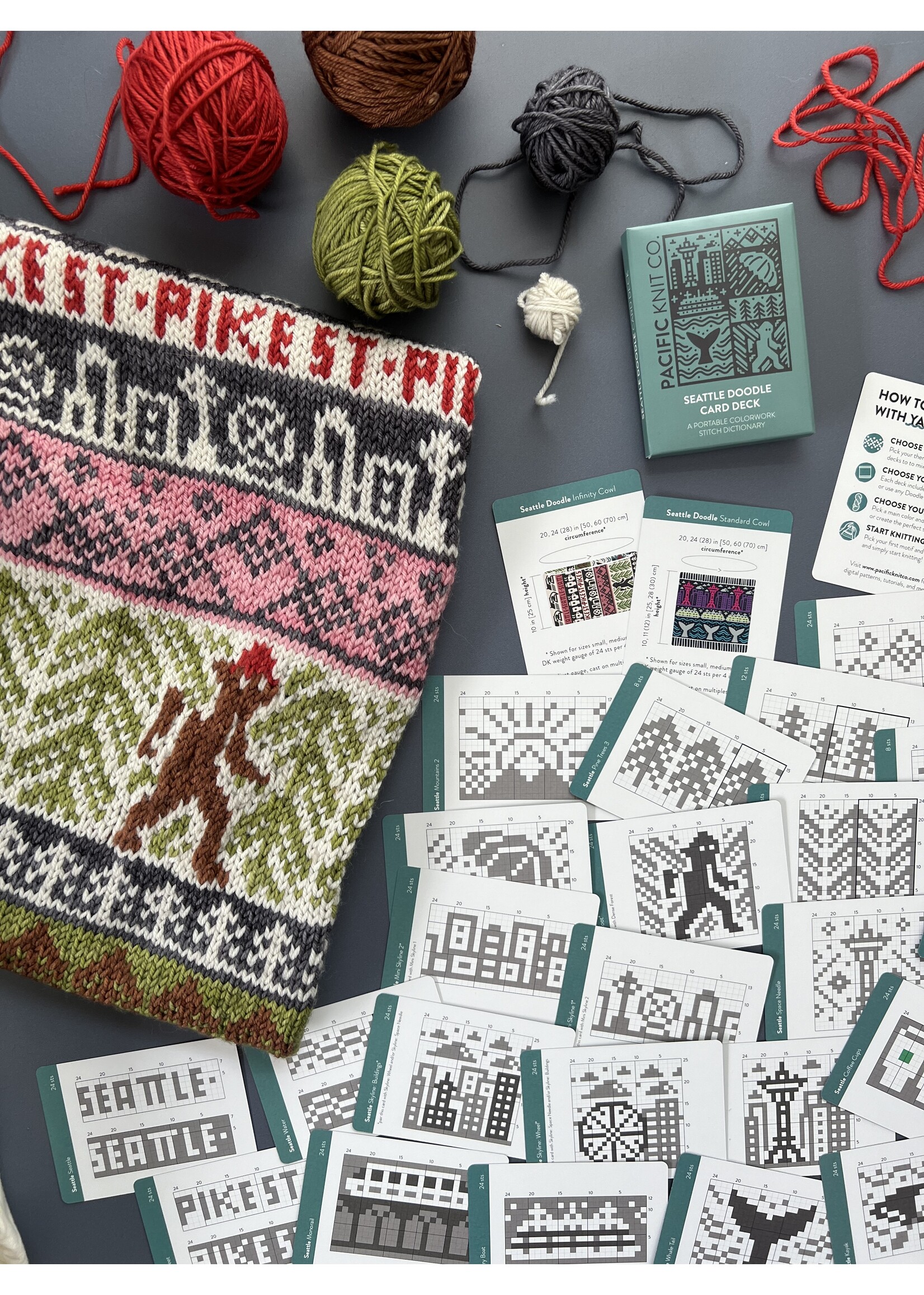 Pacific Knit Co Doodle Deck - Seattle [RETIRED]
