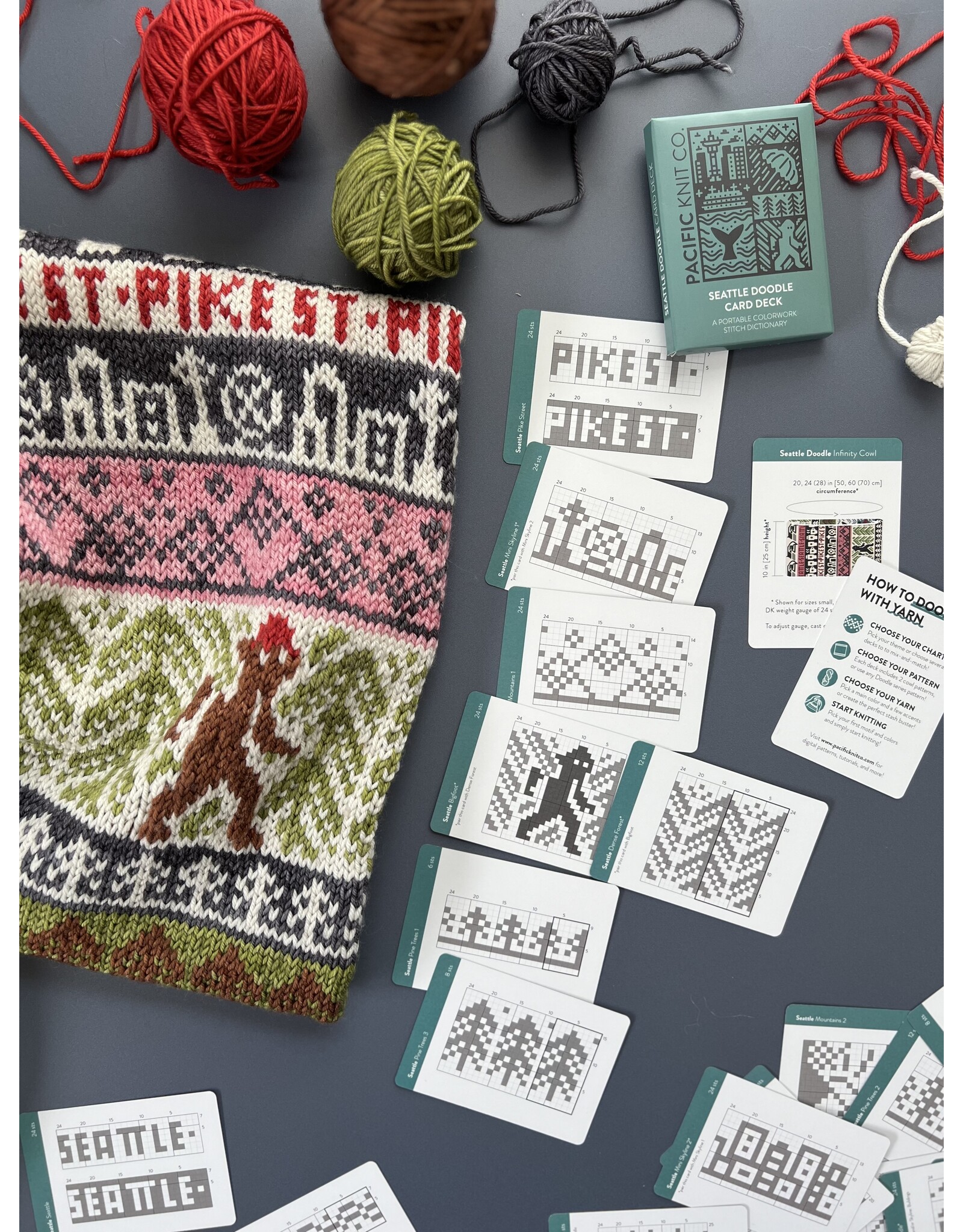 Pacific Knit Co Doodle Deck - Seattle [RETIRED]