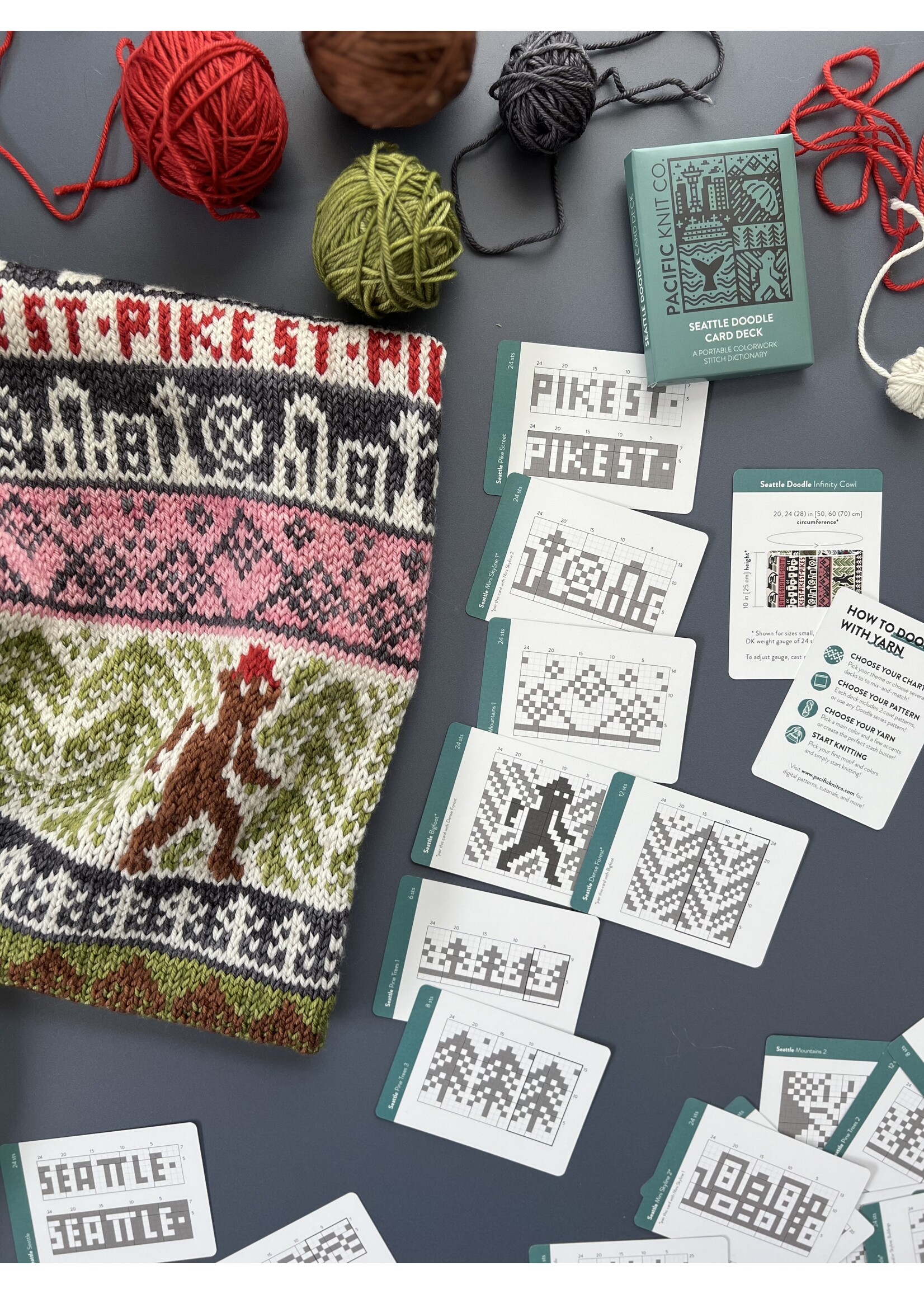Pacific Knit Co Doodle Deck - Seattle [RETIRED]