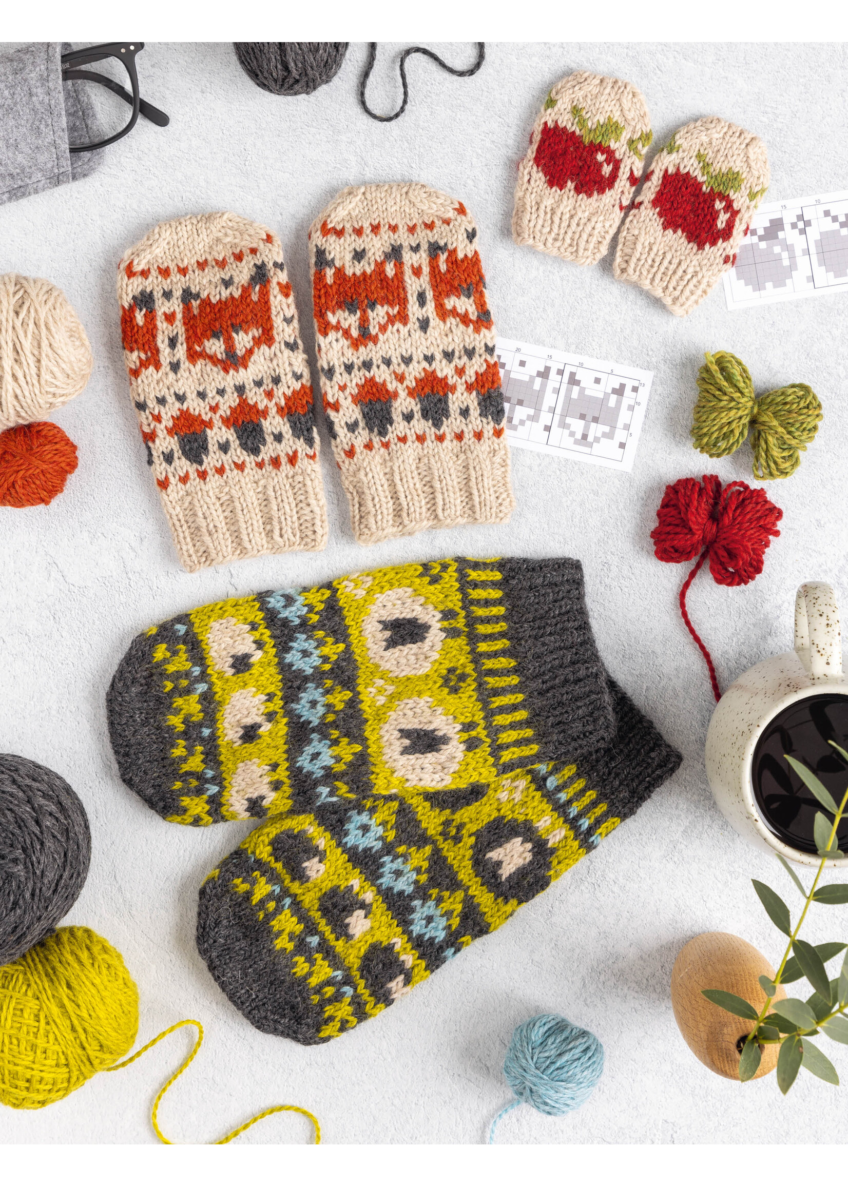 Pacific Knit Co The Doodle Knit Directory: 200 Playful Colorwork Motifs for Knitted Accessories Book by Jamie Lomax