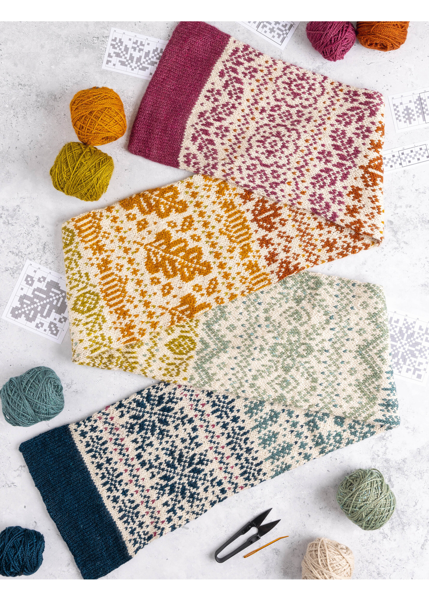 Pacific Knit Co The Doodle Knit Directory: 200 Playful Colorwork Motifs for Knitted Accessories Book by Jamie Lomax