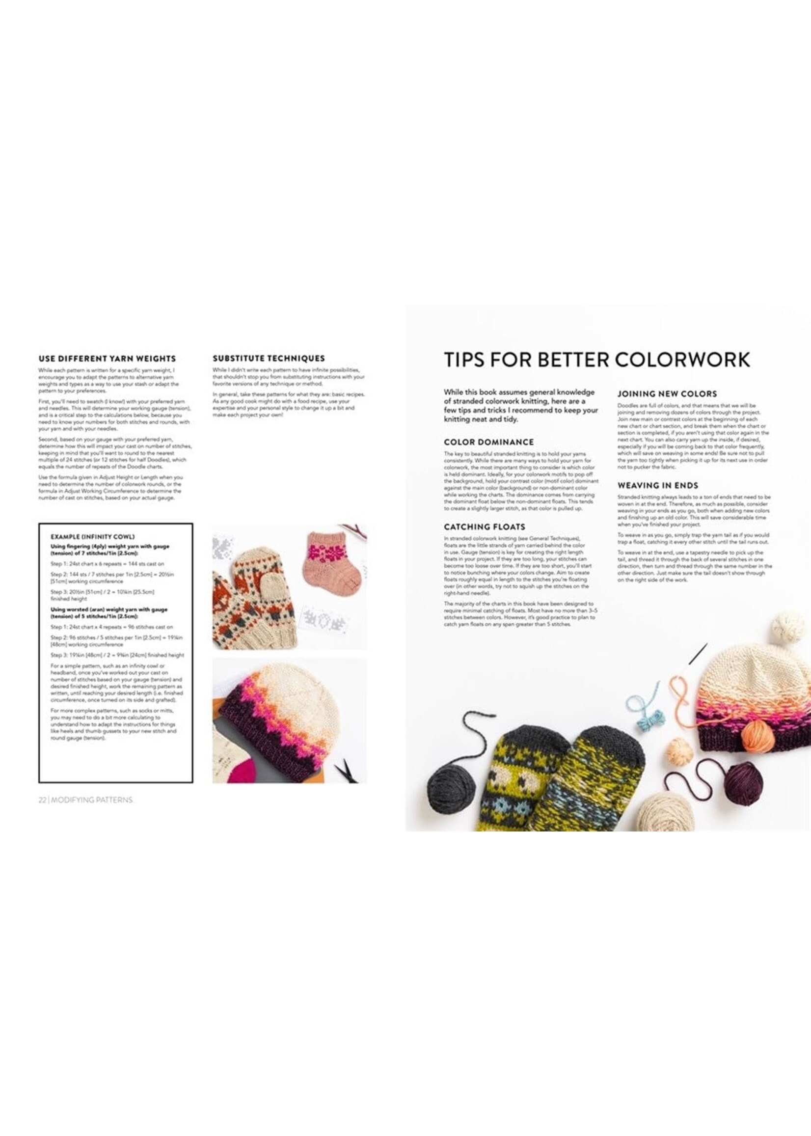 Pacific Knit Co The Doodle Knit Directory: 200 Playful Colorwork Motifs for Knitted Accessories Book by Jamie Lomax