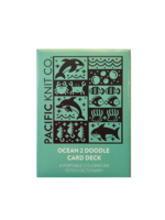 Pacific Knit Co Doodle Deck - Ocean 2
