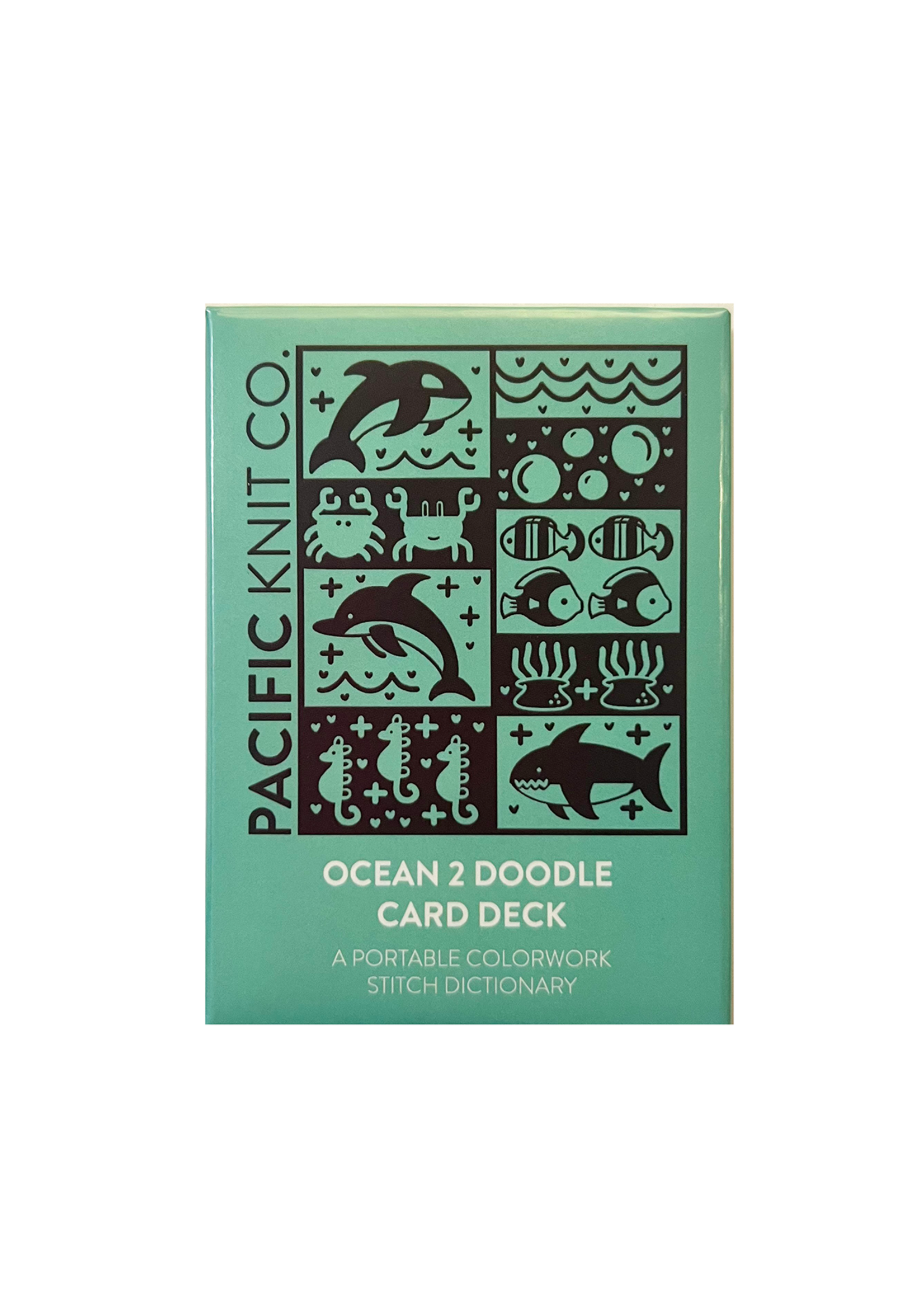 Pacific Knit Co Doodle Deck - Ocean 2