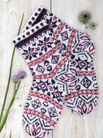 Jamieson's of Shetland Skalva Socks Shetland Kit