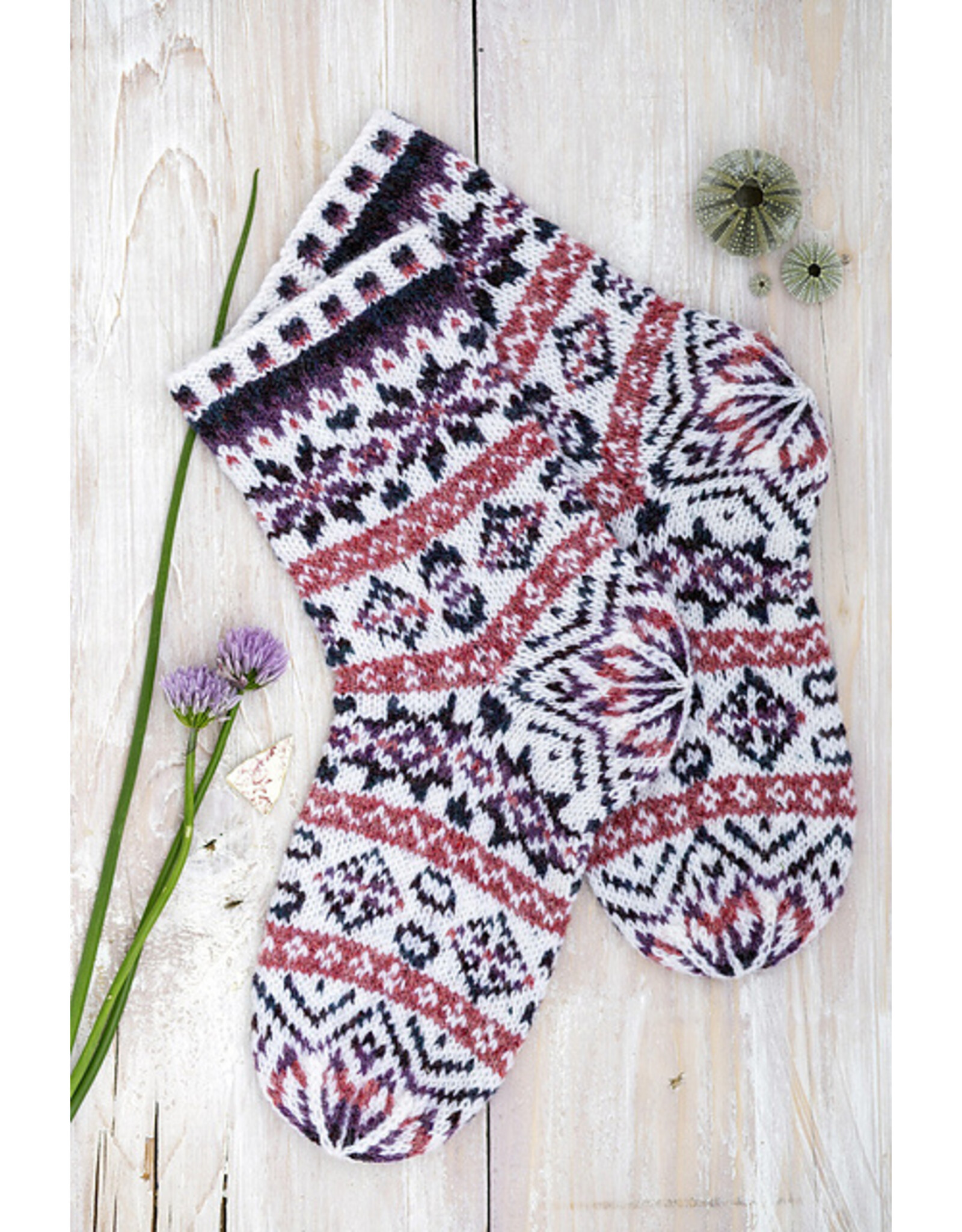 Jamieson's of Shetland Skalva Socks Shetland Kit