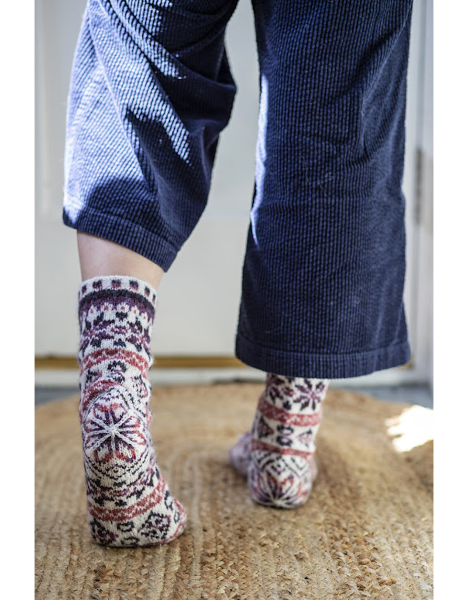 Jamieson's of Shetland Skalva Socks Shetland Kit