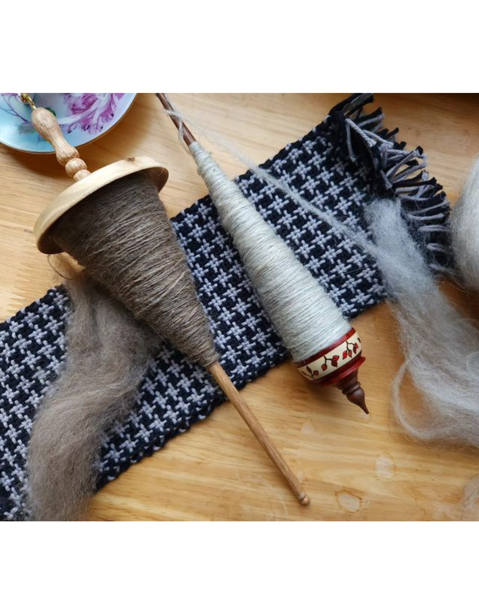 Char Gascho, Instructor Spinning Class: Plying on a Drop Spindle