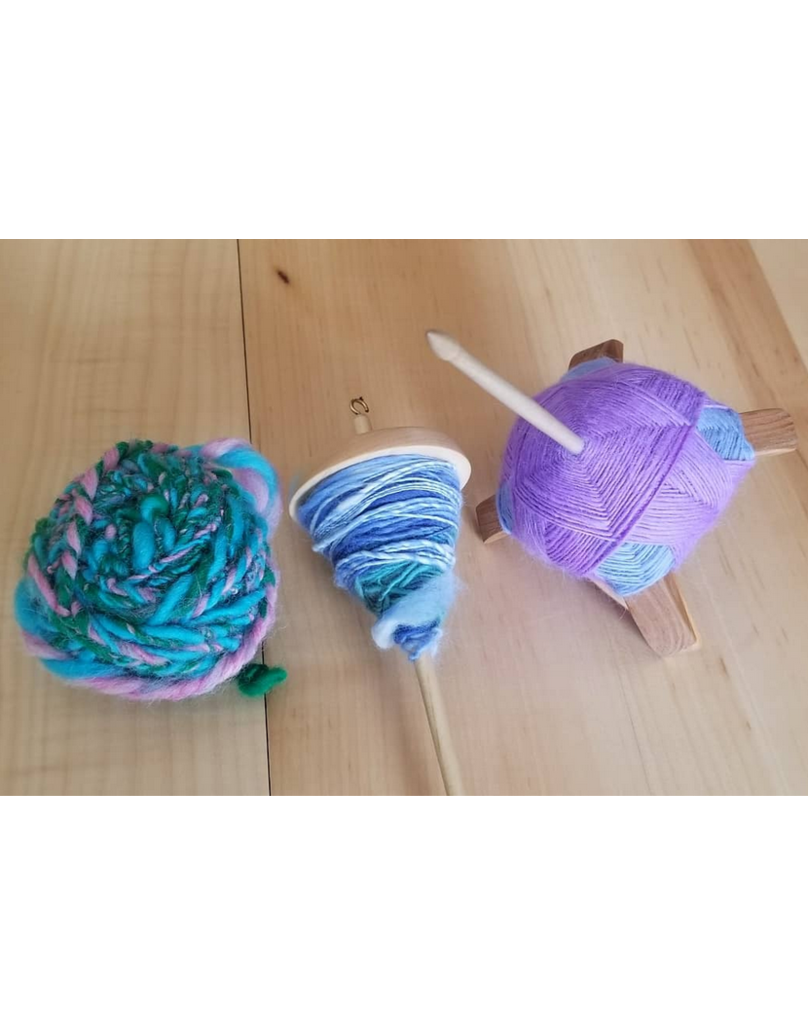 Char Gascho, Instructor Spinning Class: Plying on a Drop Spindle