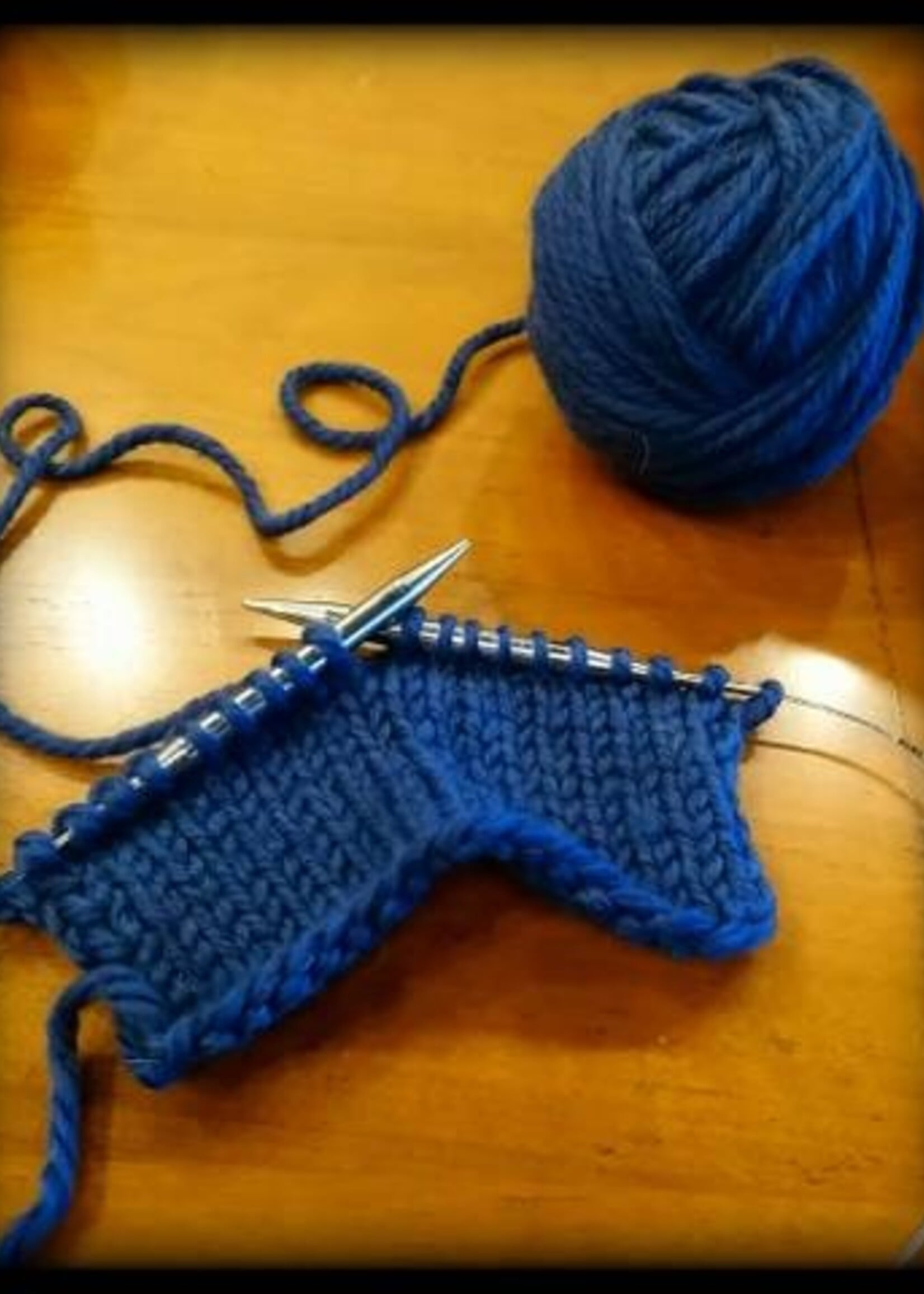 Stranded by the Sea Discovery of Stitches - Beginner Knitting Group