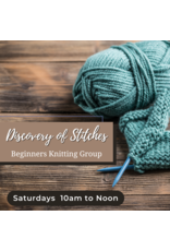 Stranded by the Sea Discovery of Stitches - Beginner Knitting Group