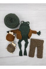 Stranded by the Sea Frog and Toad Knitting Kit