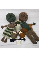 Stranded by the Sea Frog and Toad Knitting Kit