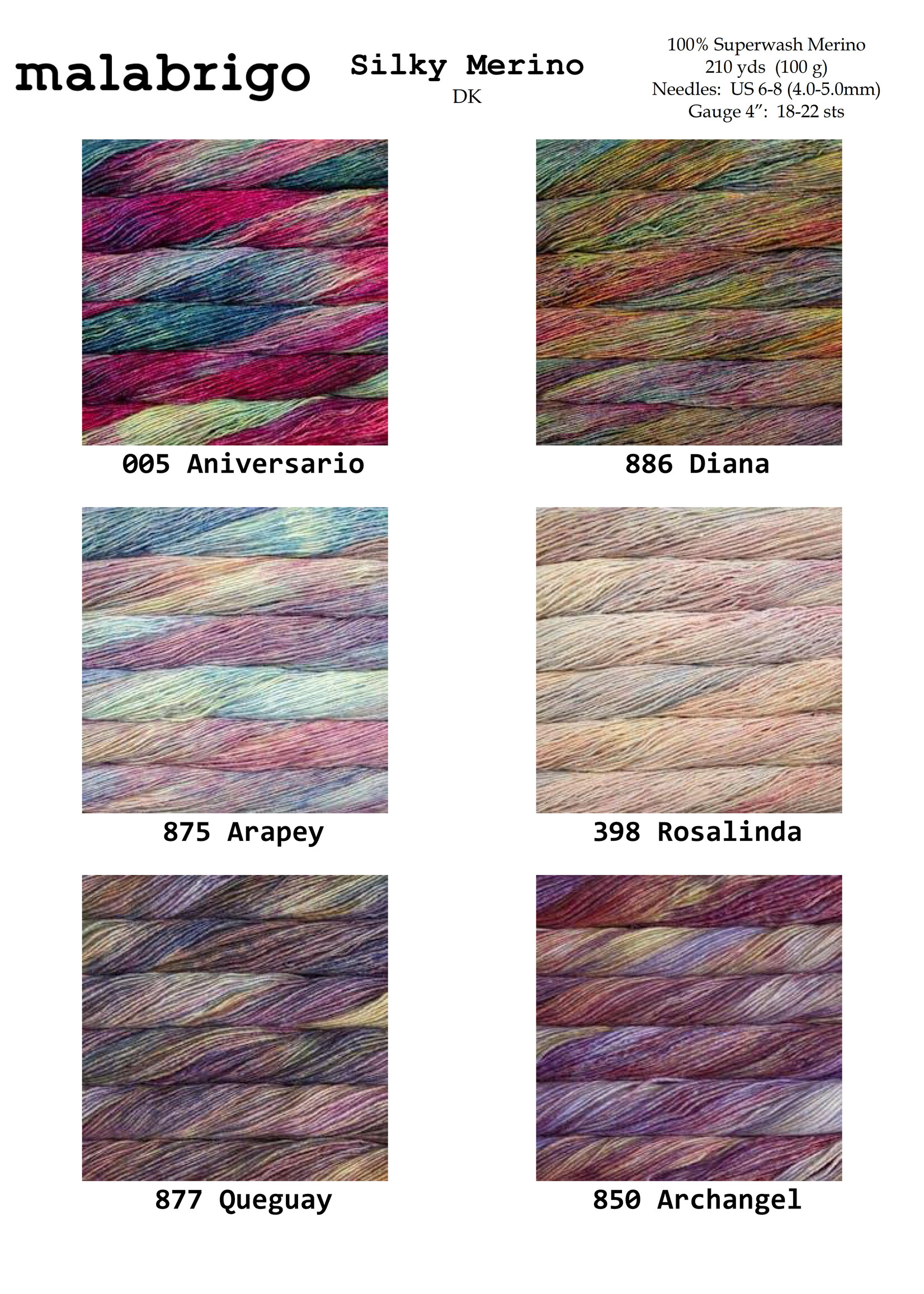 Malabrigo Malabrigo Silky Merino