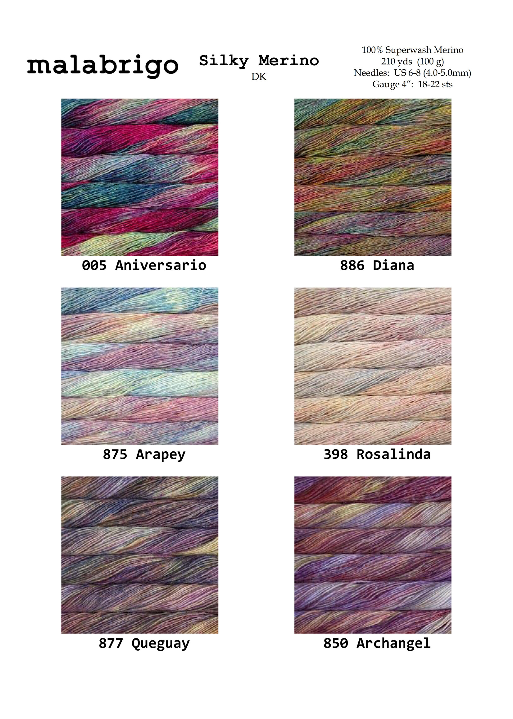 Malabrigo Malabrigo Silky Merino