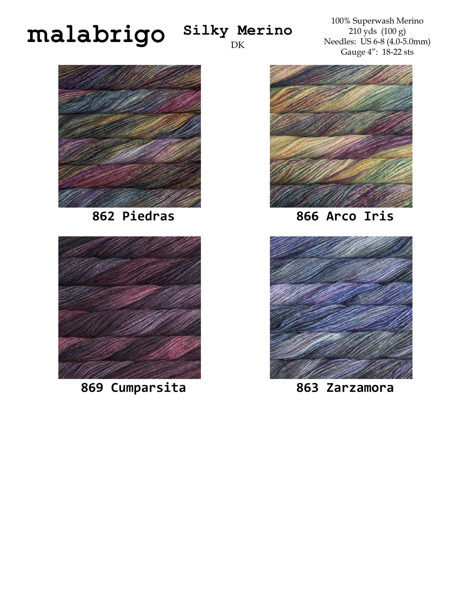 Malabrigo Malabrigo Silky Merino