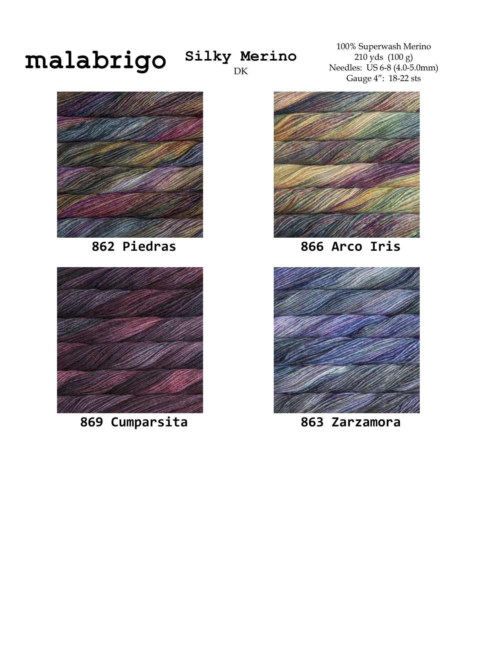Malabrigo Malabrigo Silky Merino