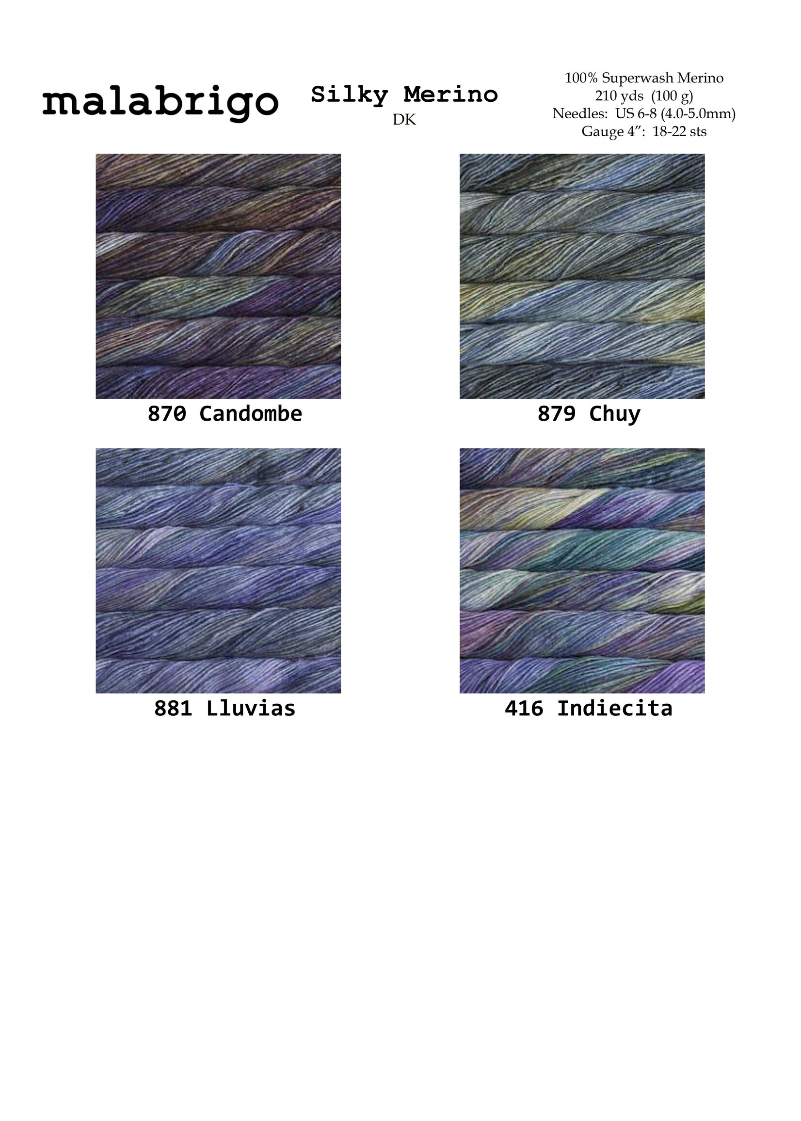 Malabrigo Malabrigo Silky Merino