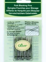 Clover Clover Fork Blocking Pins 40ct (1.75")