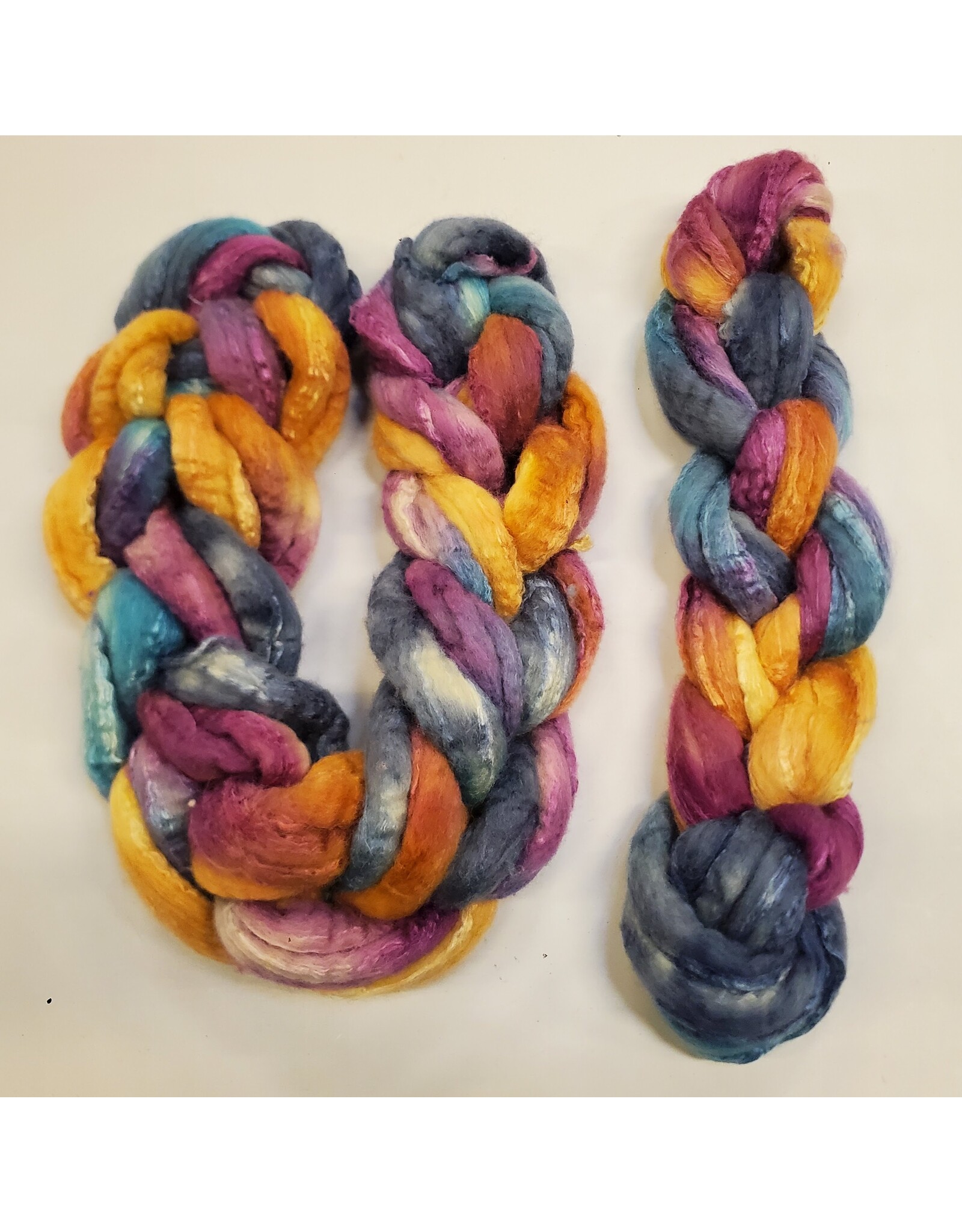 Stranded Studio Team Stranded 2025 Colorway on BFL Silk - 4 oz