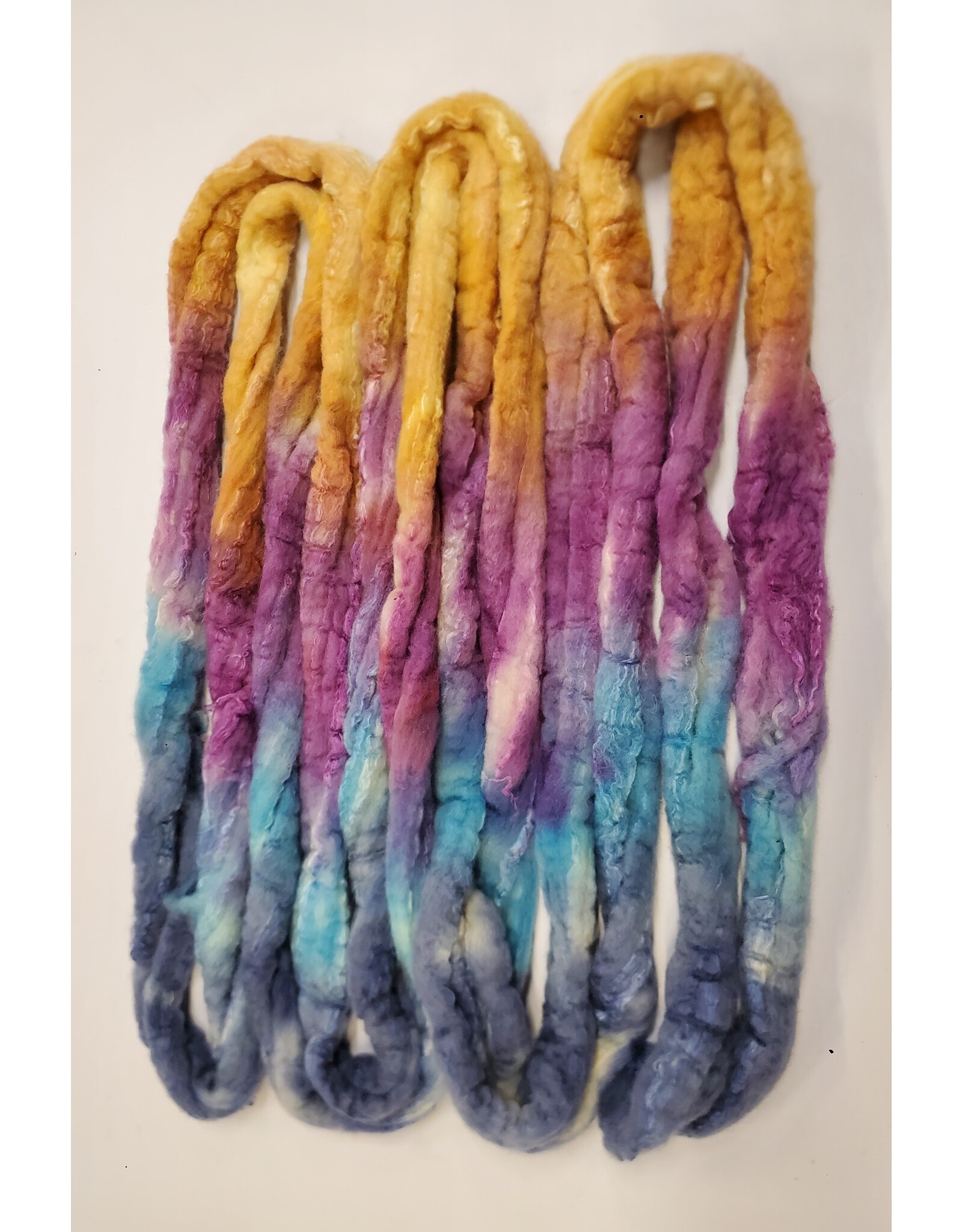 Stranded Studio Team Stranded 2025 Colorway on BFL Silk - 4 oz