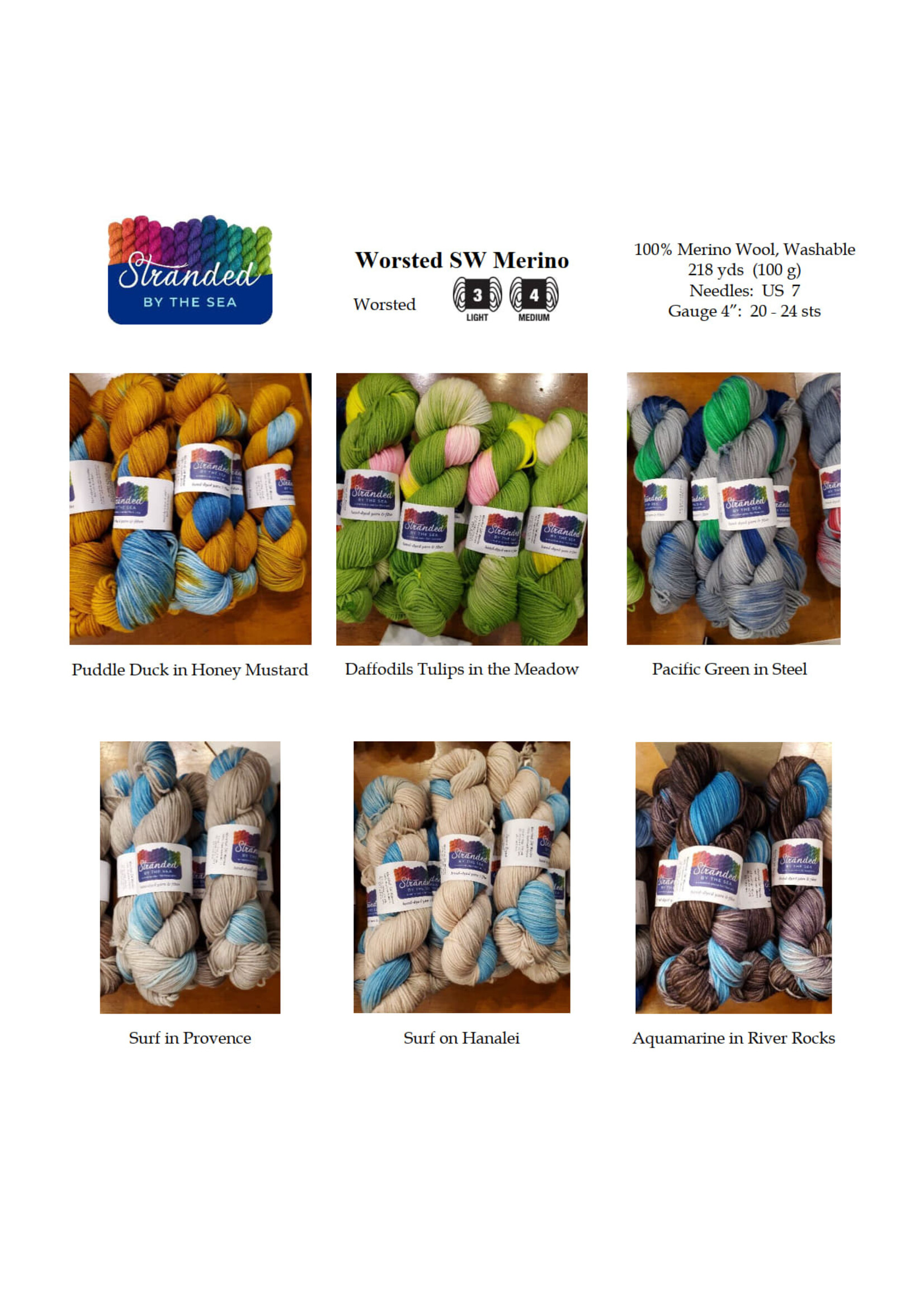 Stranded Studio Narwhal 100g Space-Dyed