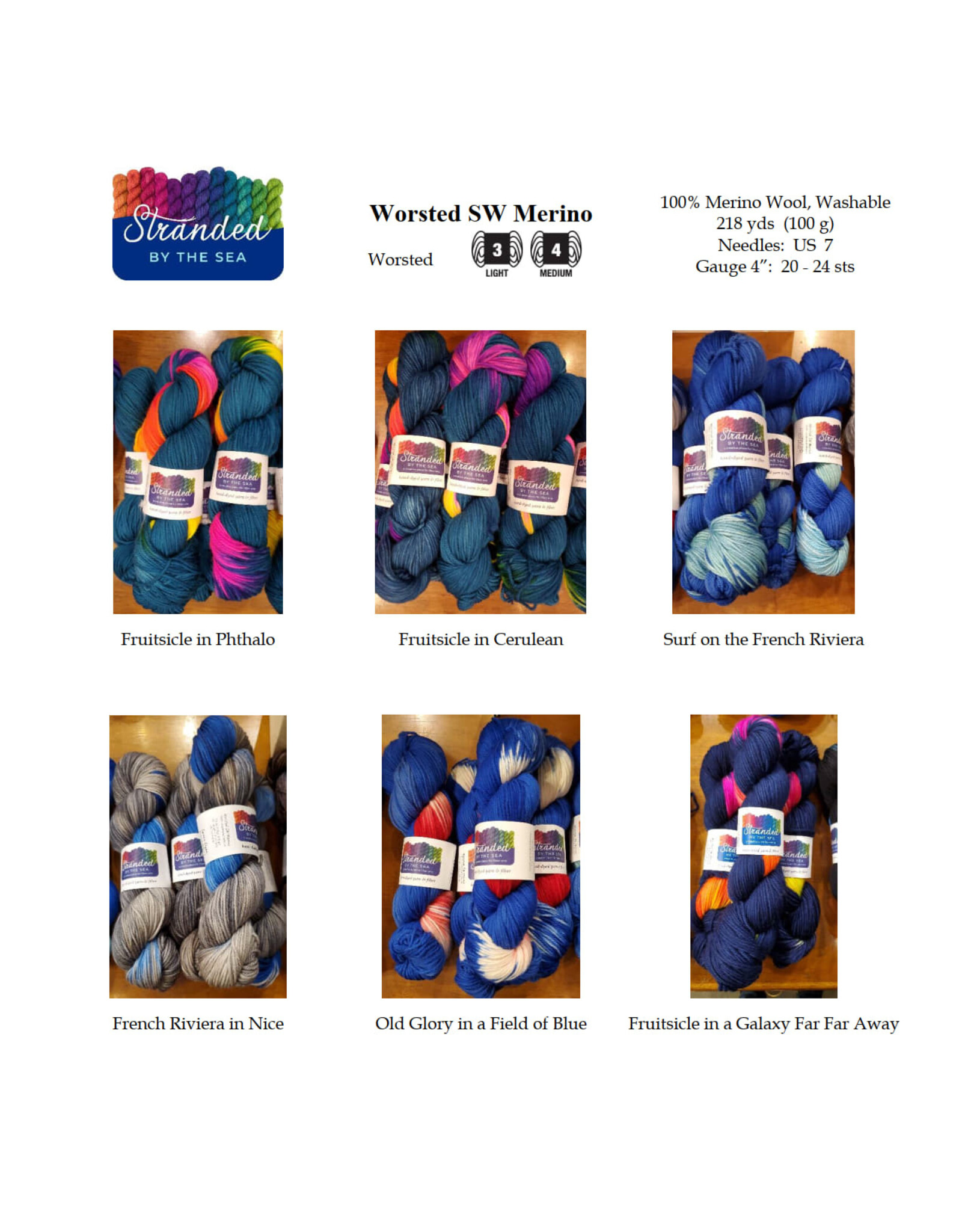 Stranded Studio Narwhal 100g Space-Dyed