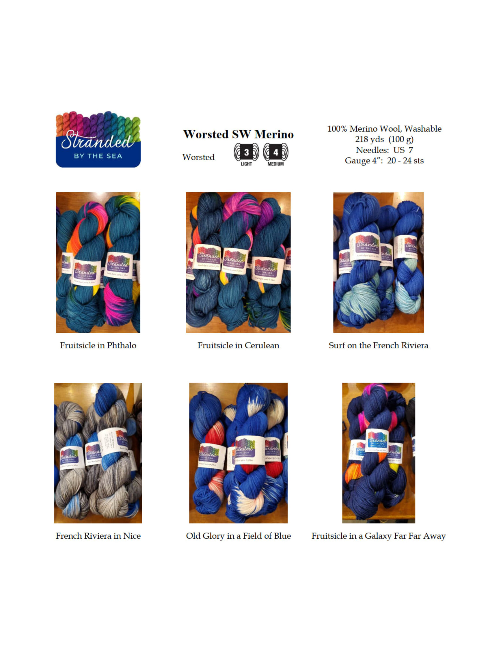 Stranded Studio Narwhal 100g Space-Dyed