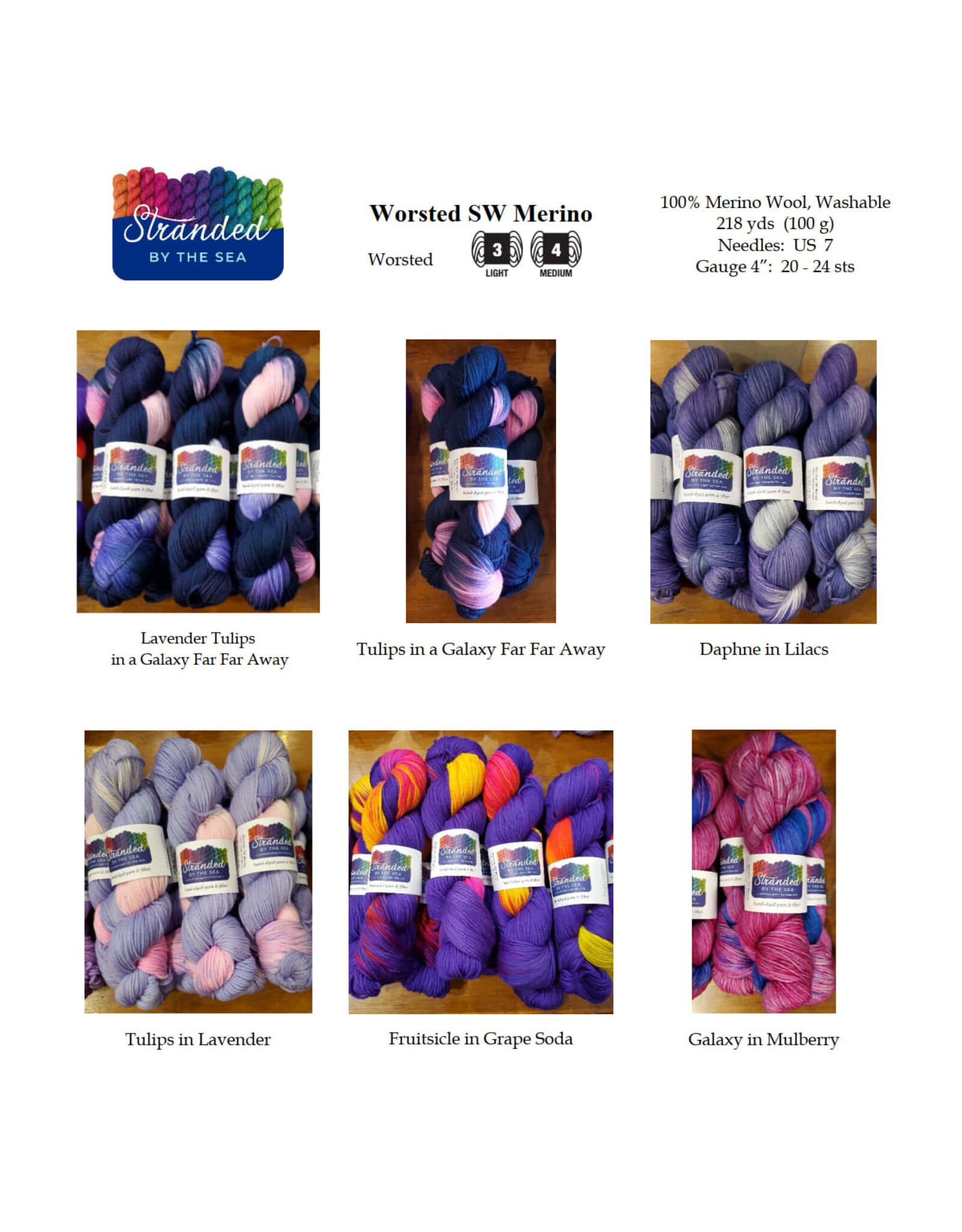 Stranded Studio Narwhal 100g Space-Dyed