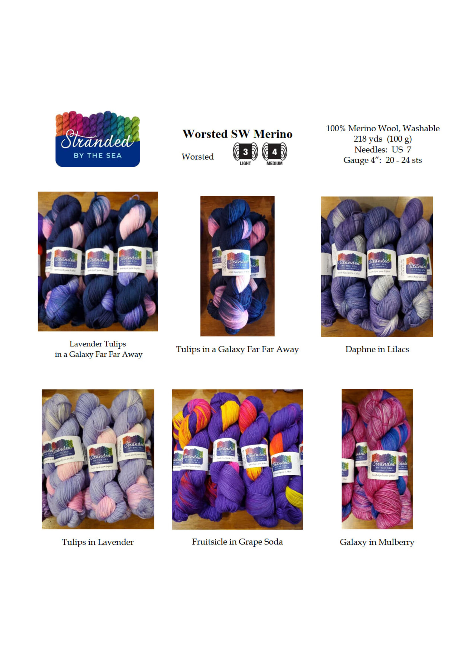 Stranded Studio Narwhal 100g Space-Dyed