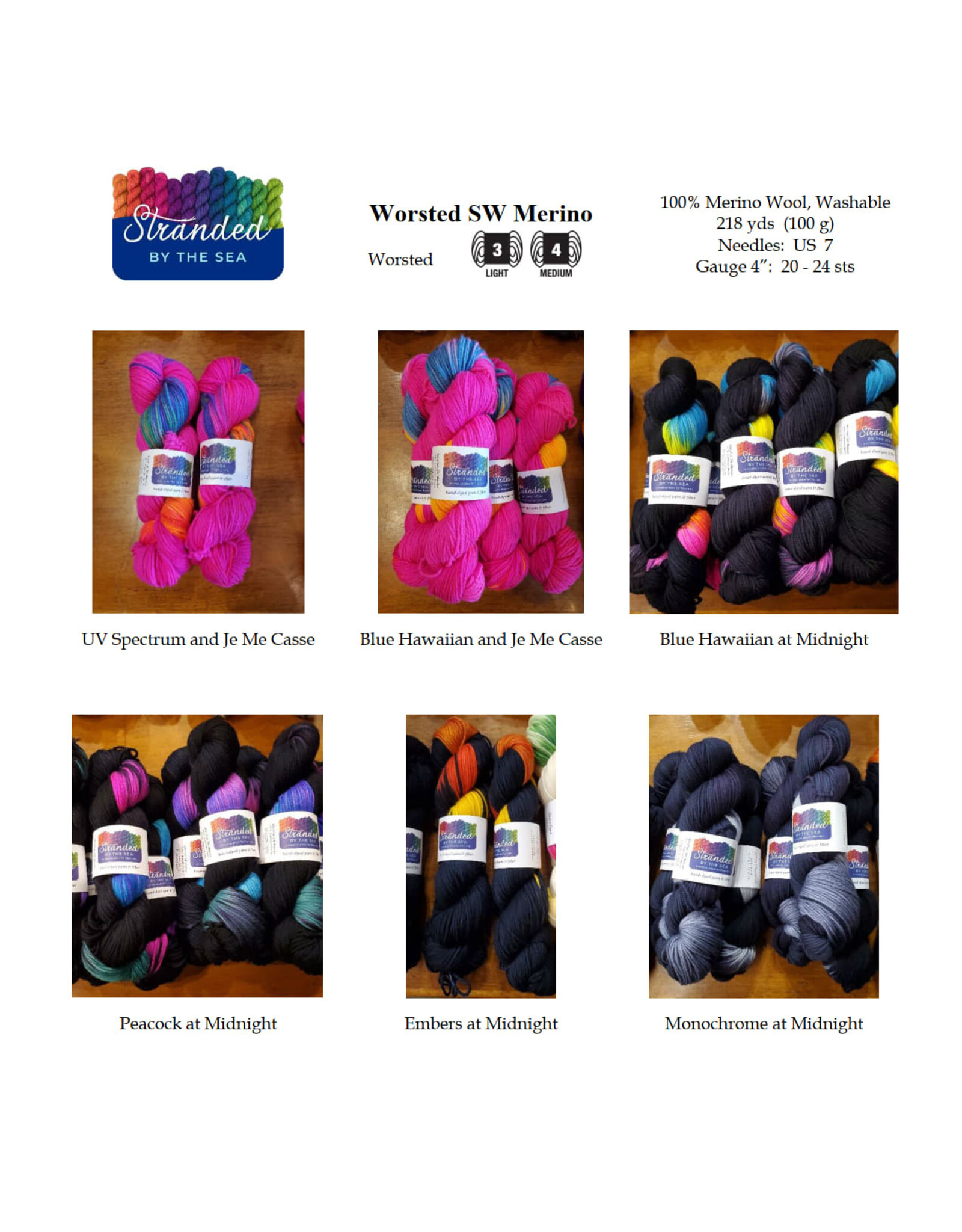 Stranded Studio Narwhal 100g Space-Dyed