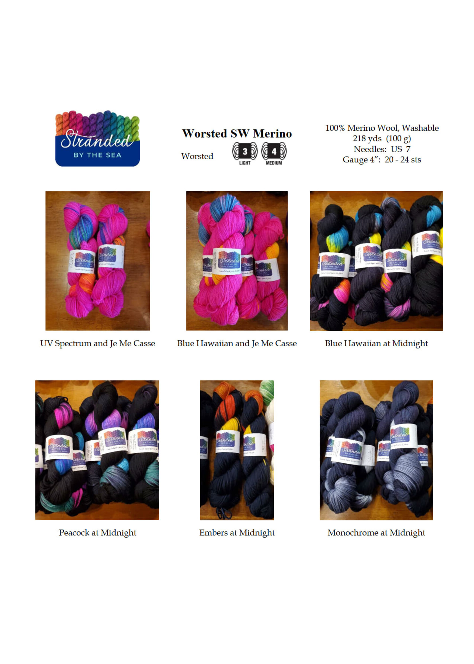 Stranded Studio Narwhal 100g Space-Dyed