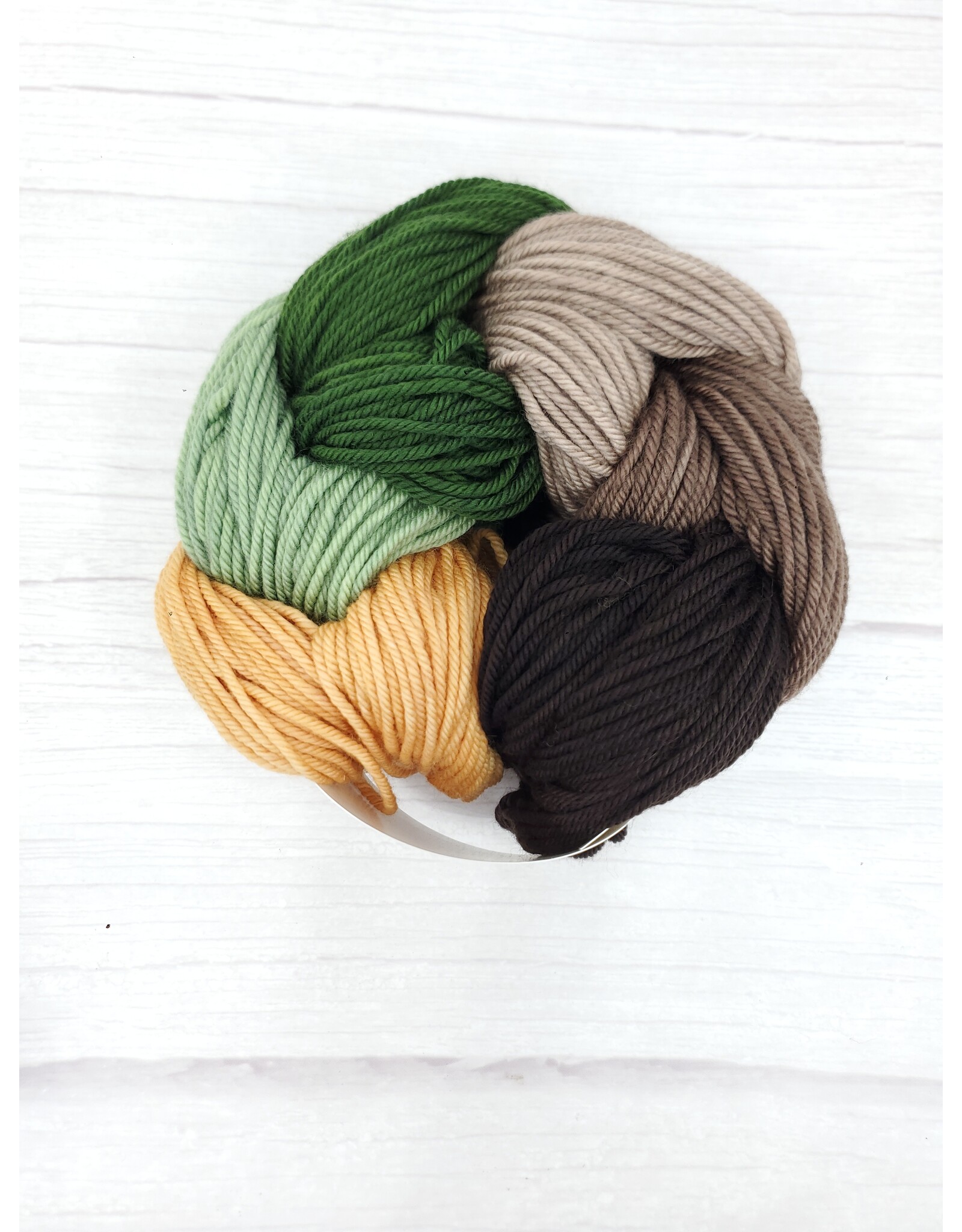Stranded Studio Narwhal 20g LYS Tour Set 6 Woodland 2025