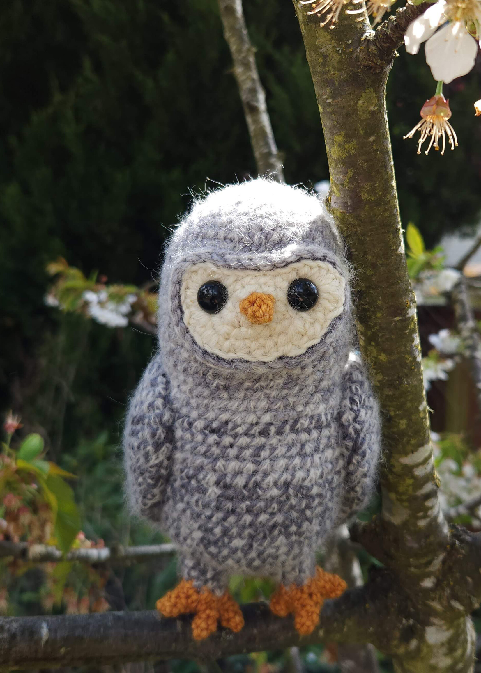 Stranded Studio Wooly Strix Crochet Set Charcoal Narwhal