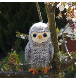 Stranded Studio Wooly Strix Crochet Set Charcoal Narwhal