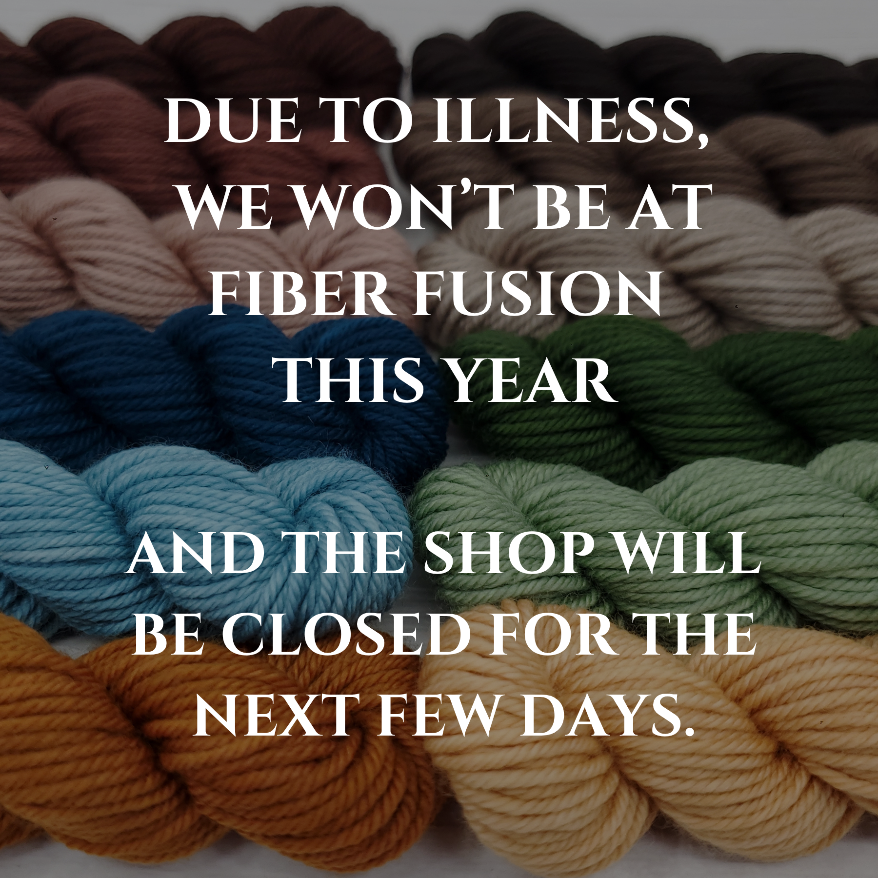 Closed due to illness