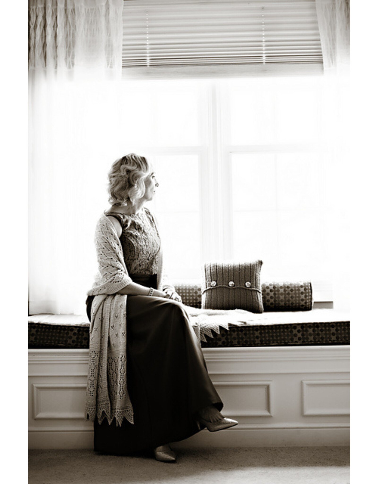 Knit Purl Hunter Building With Lace Pattern Book by Michelle Hunter