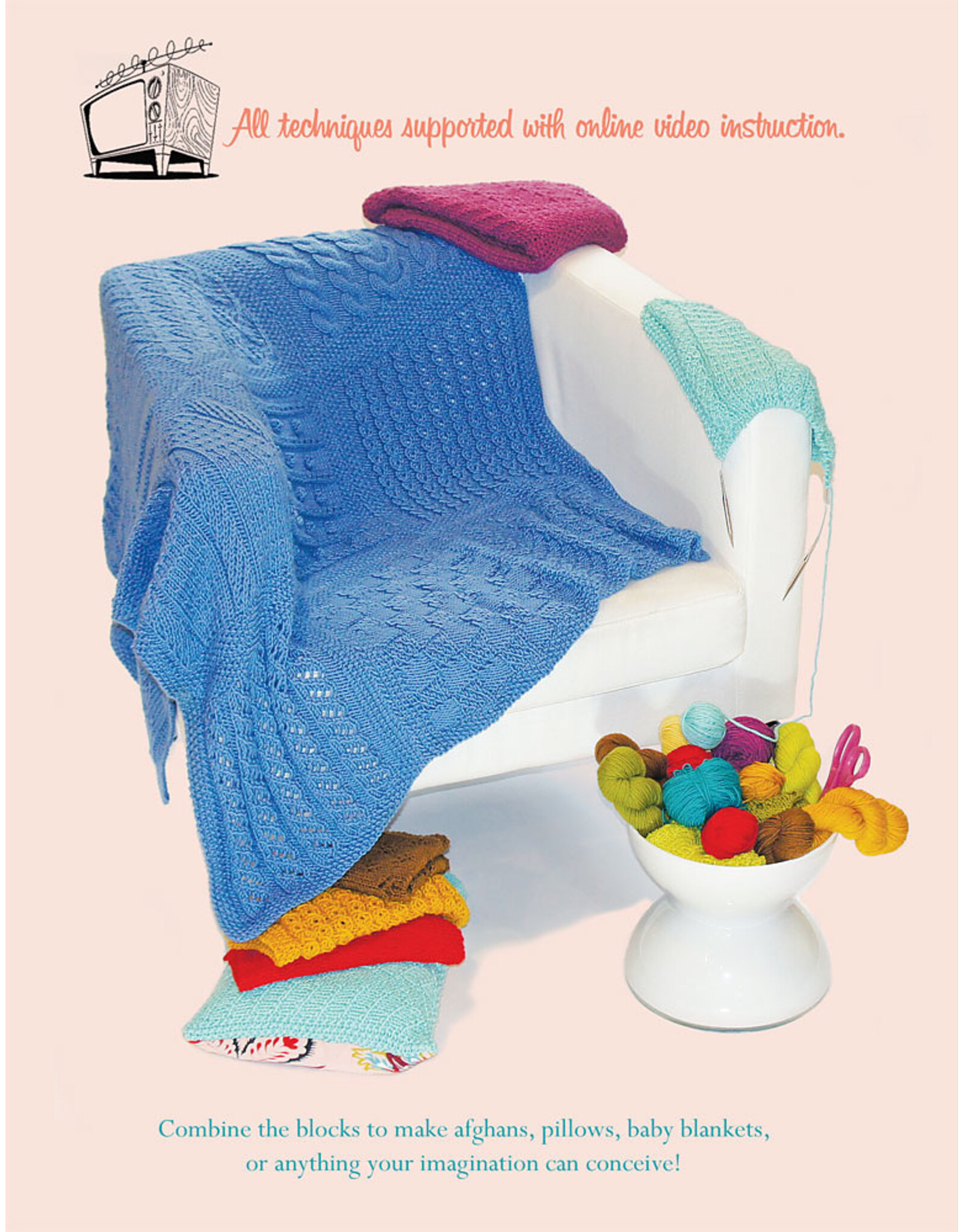 Knit Purl Hunter Building Blocks Pattern Book by Michelle Hunter
