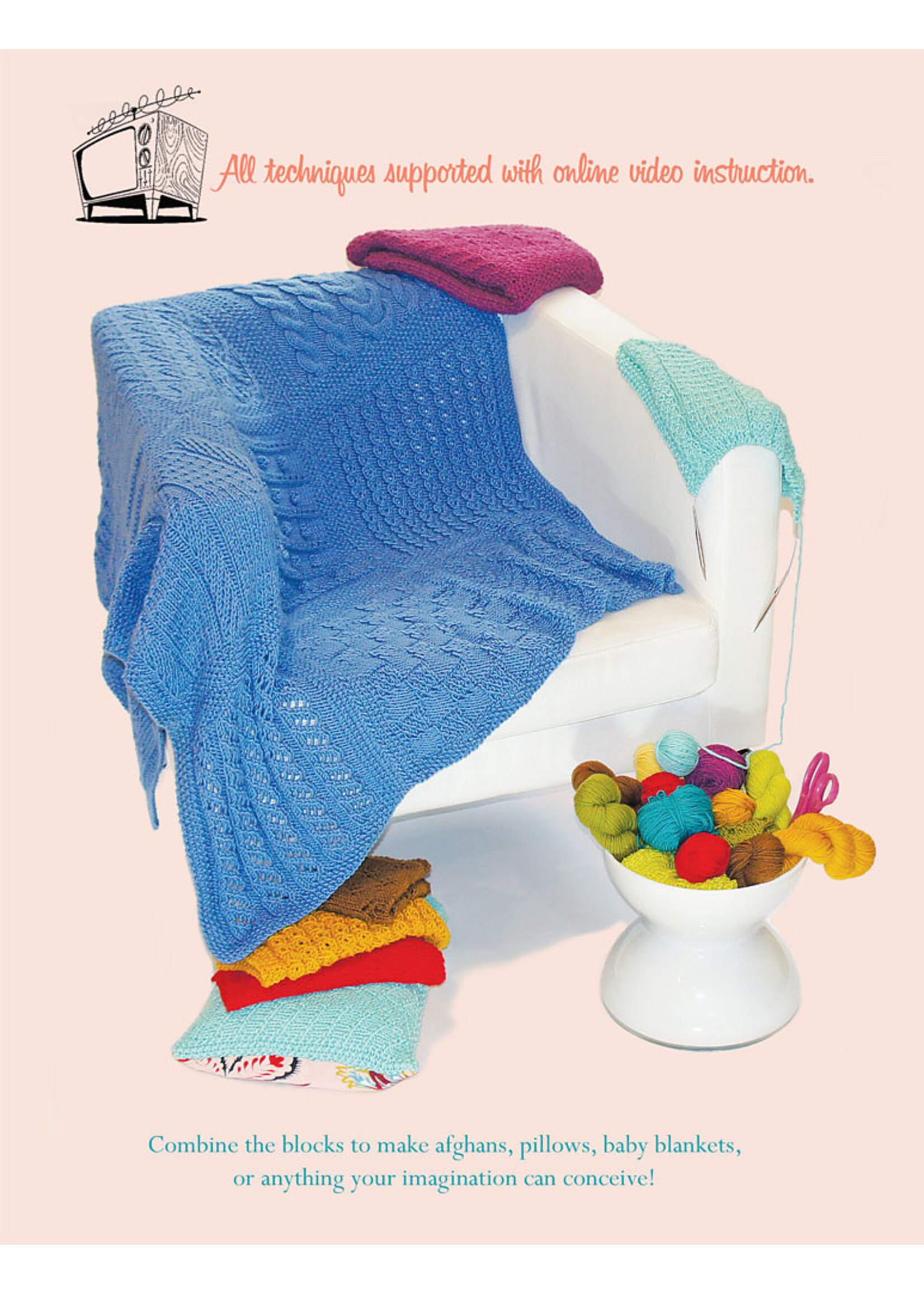 Knit Purl Hunter Building Blocks Pattern Book by Michelle Hunter