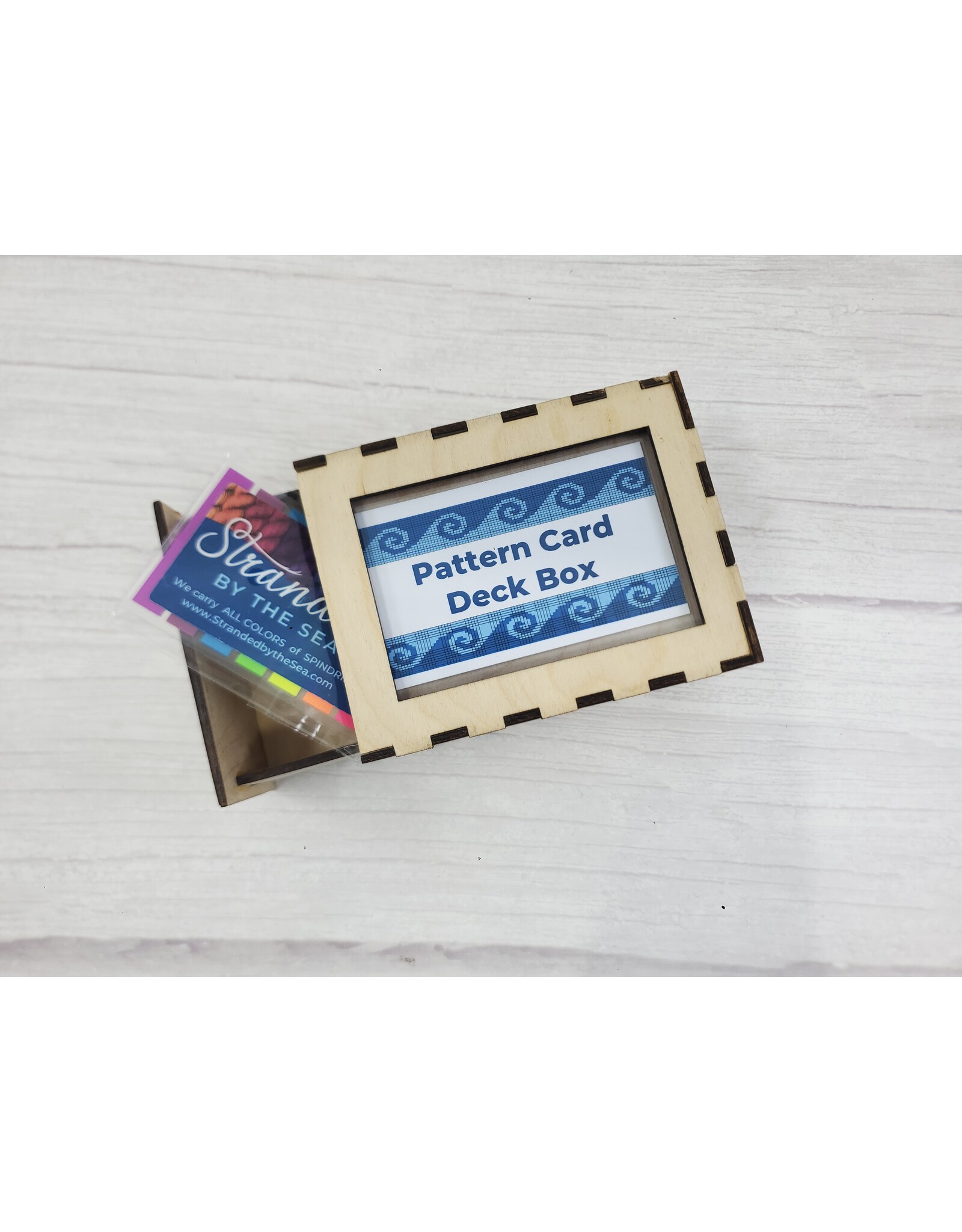 Stranded by the Sea Pattern Card Deck Box