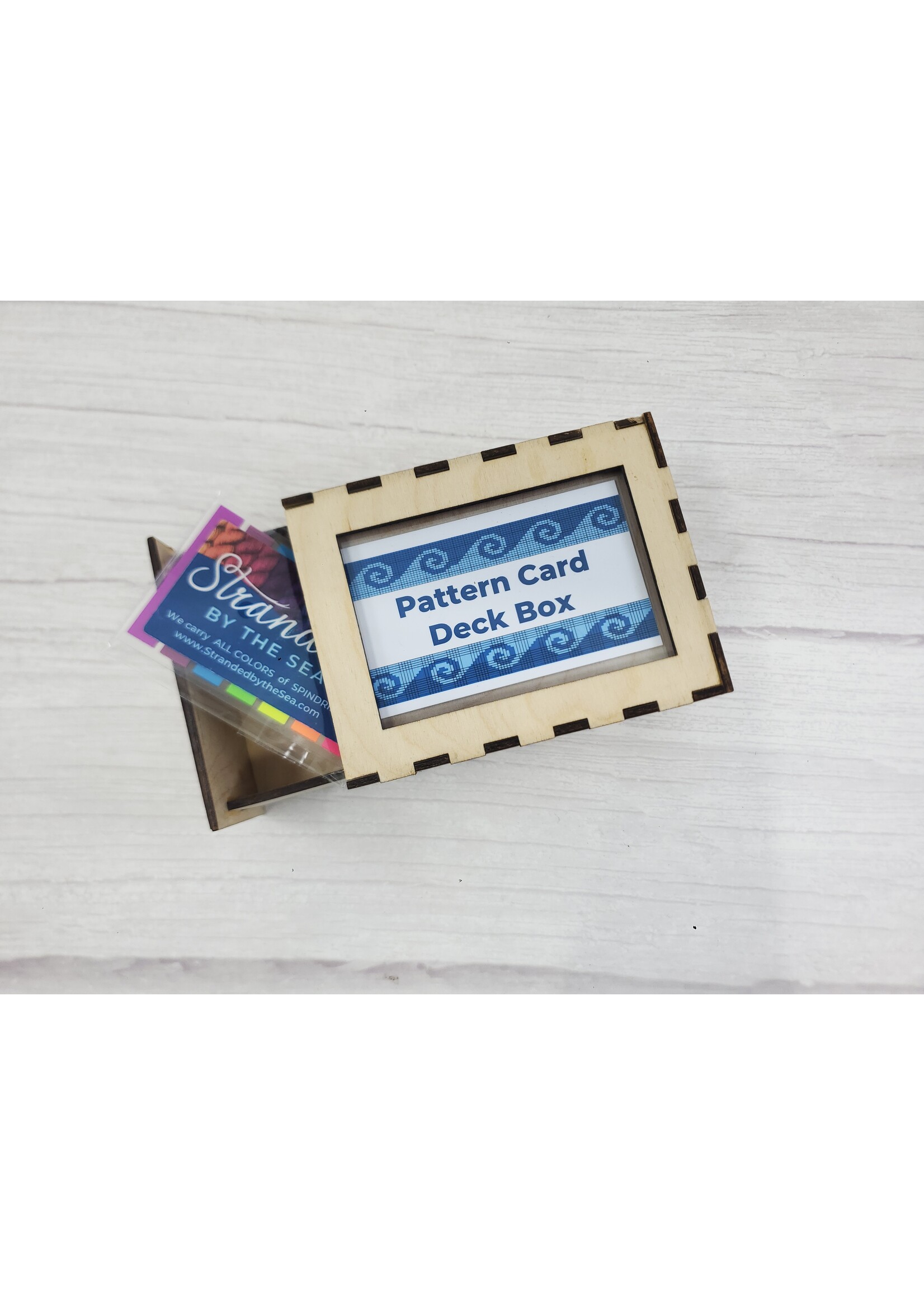 Stranded by the Sea Pattern Card Deck Box
