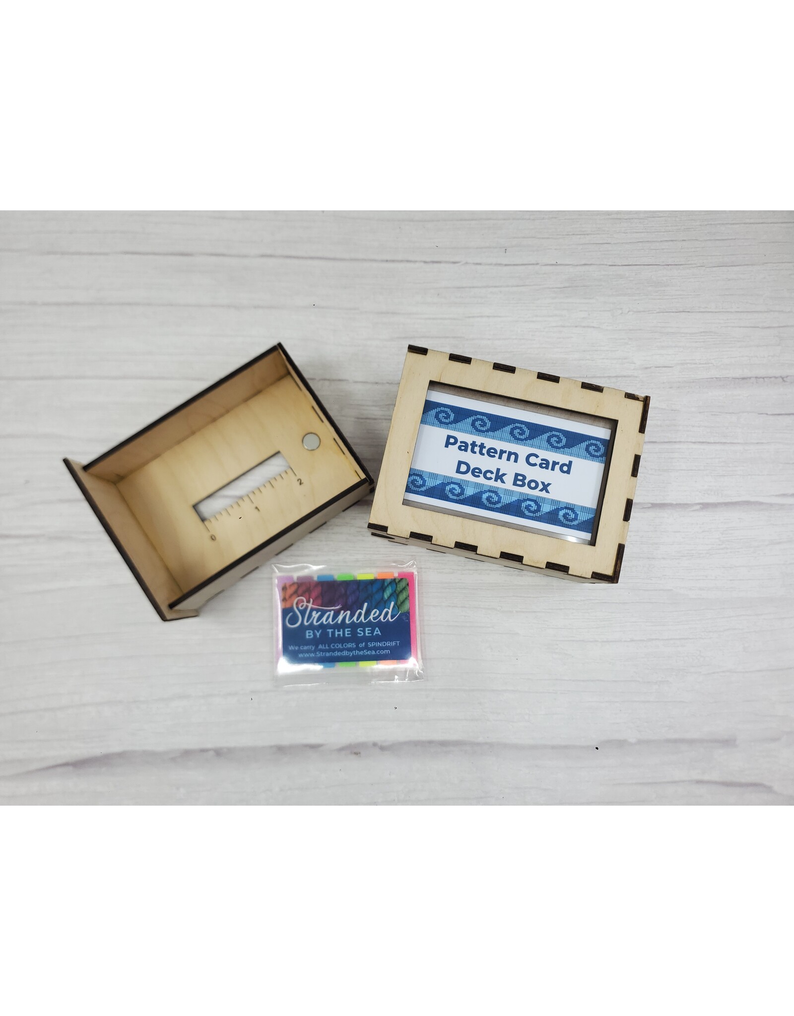 Stranded by the Sea Pattern Card Deck Box